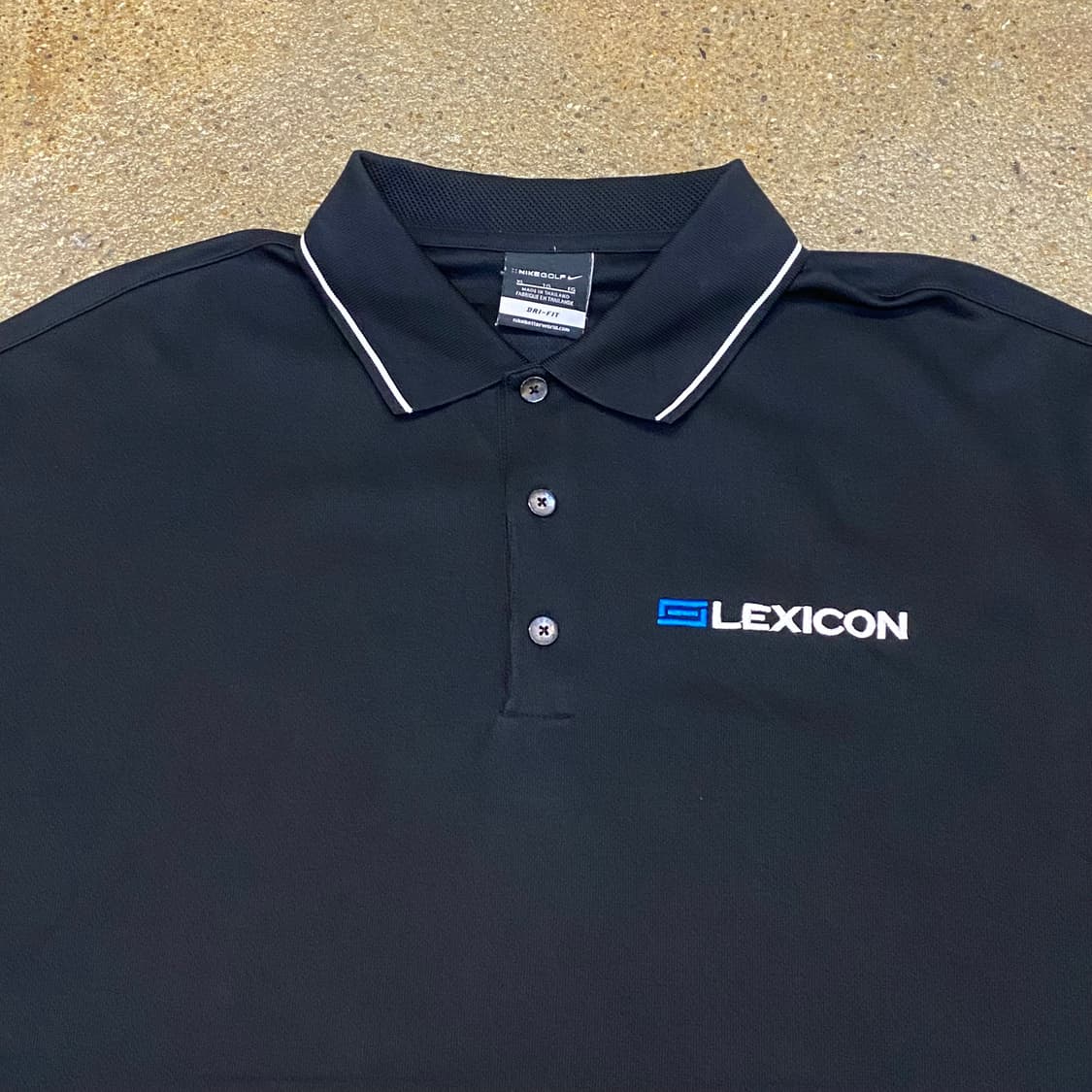 미국 빈티지 나이키골프 LEXICON 반팔 카라티 피케셔츠 상품이미지3