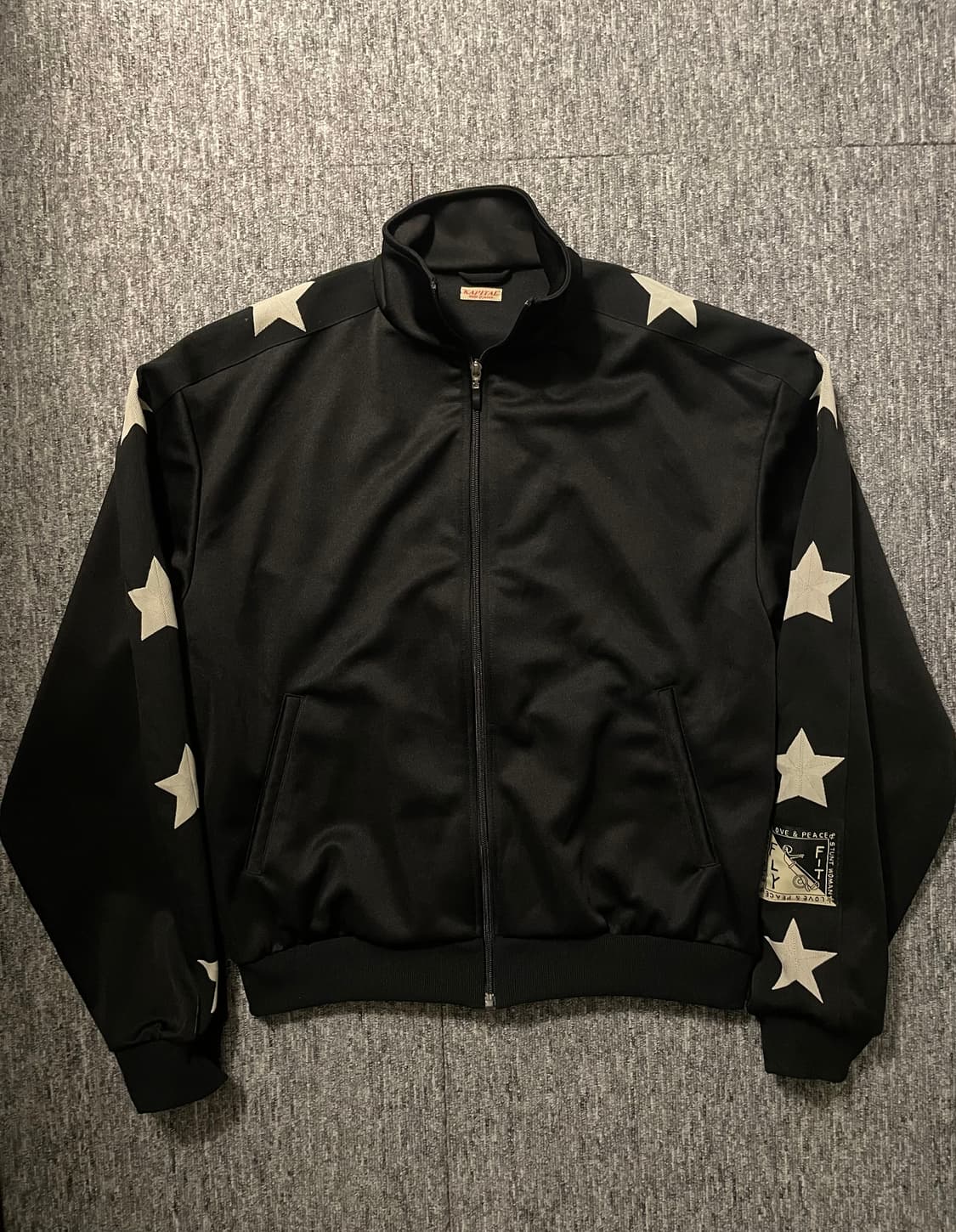 캐피탈 스무스 져지 스턴트맨 트랙 자켓 블랙 [4] 상품이미지2