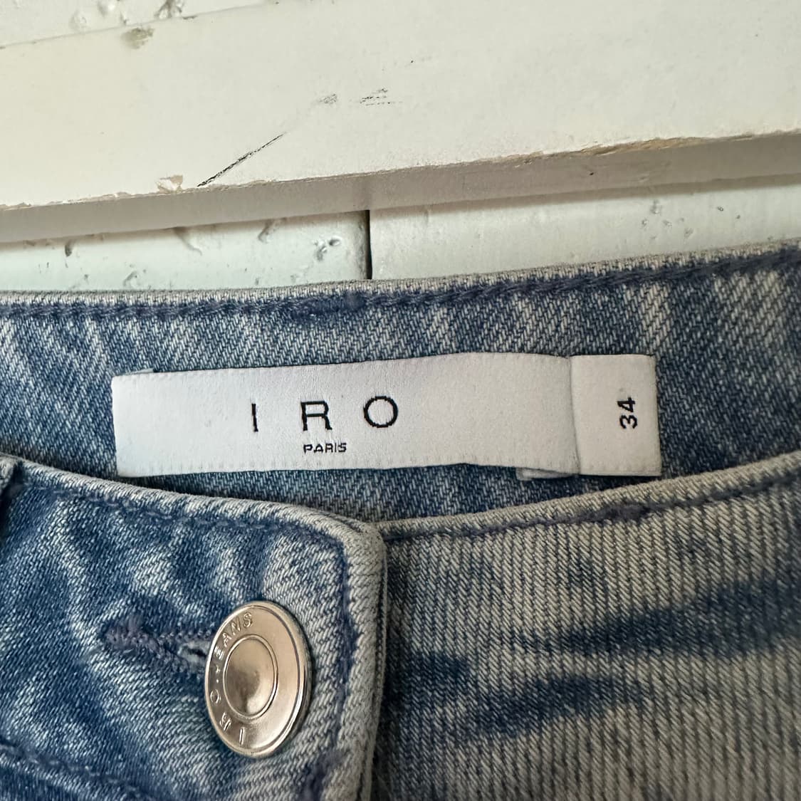 우먼34 IRO 이로 데님 롱 스커트 상품이미지3
