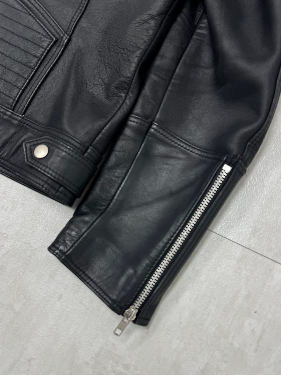 •206 LEATHER 양가죽 라이더 자켓 상품이미지8