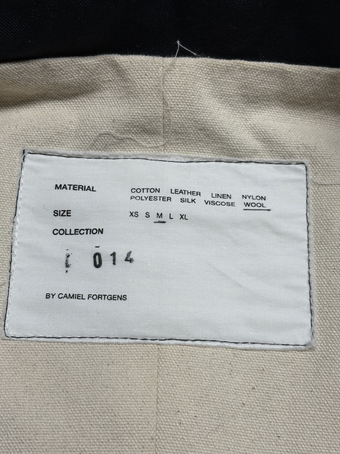 카미엘 포트젠스 오버사이즈 수트 자켓 상품이미지4