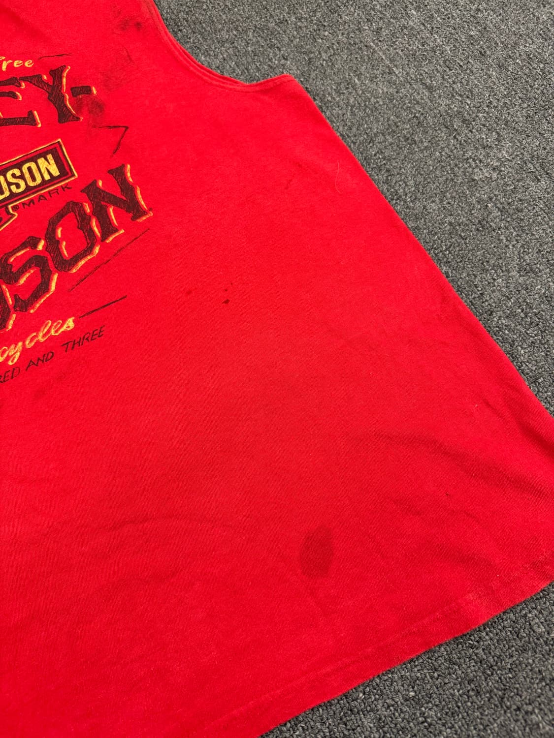 XL)할리데이비슨 빈티지 프린팅 Indiana 나시 상품이미지4