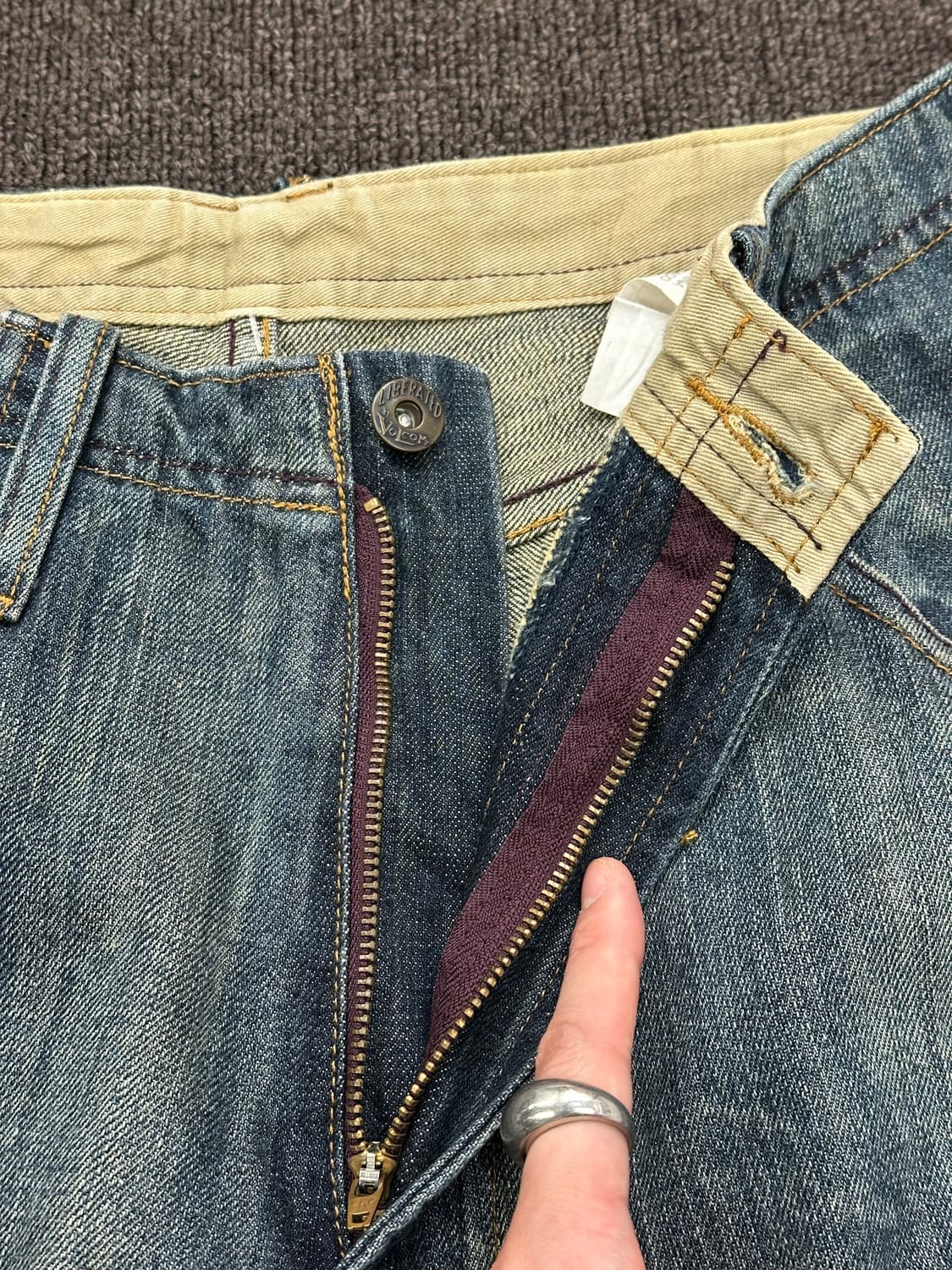 32)Japanese vintage 포켓 디테일 데님 쇼츠 상품이미지5