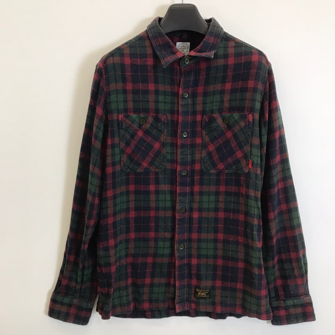 WTAPS 더블탭스 플란넬 체크셔츠 [L] 상품이미지1