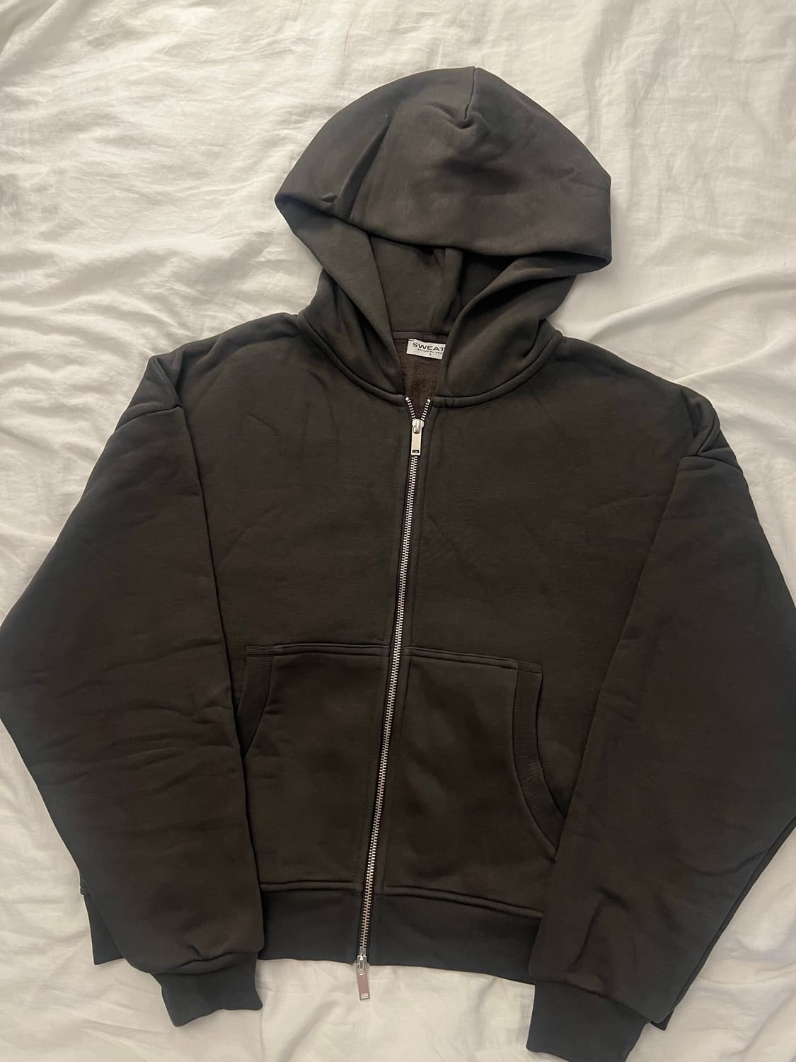 SWEATSCOLLECTIVE cozy 후드집업 커피 S 상품이미지2