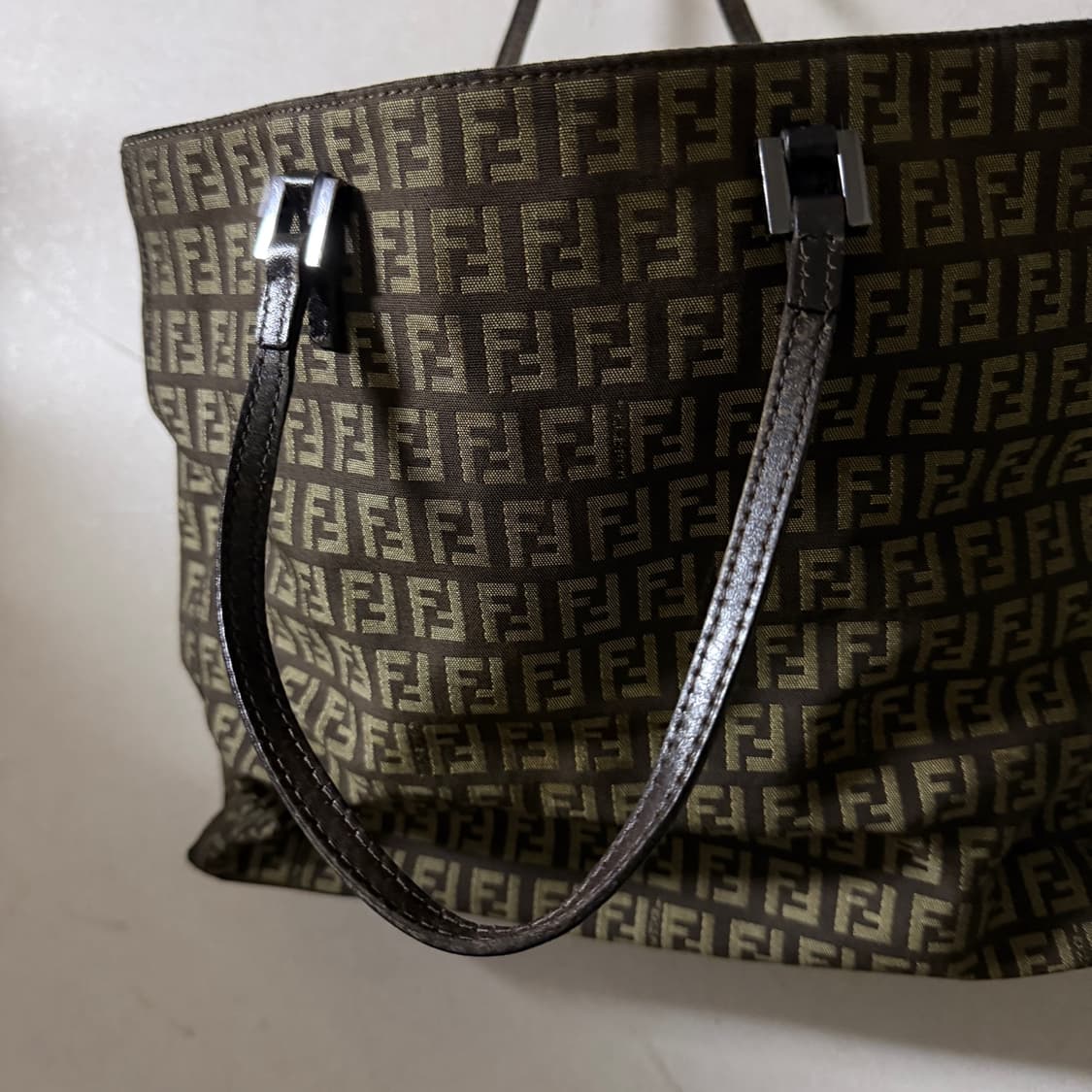 빈티지 펜디 FF 주카패턴 토트&숄더백 상품이미지7
