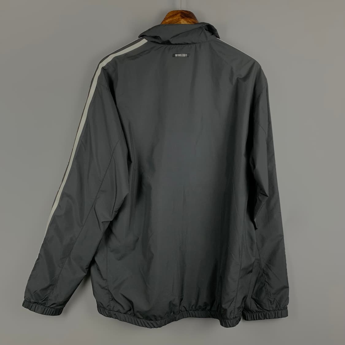 아디다스 사이드라인 블랙 바람막이 상품이미지3