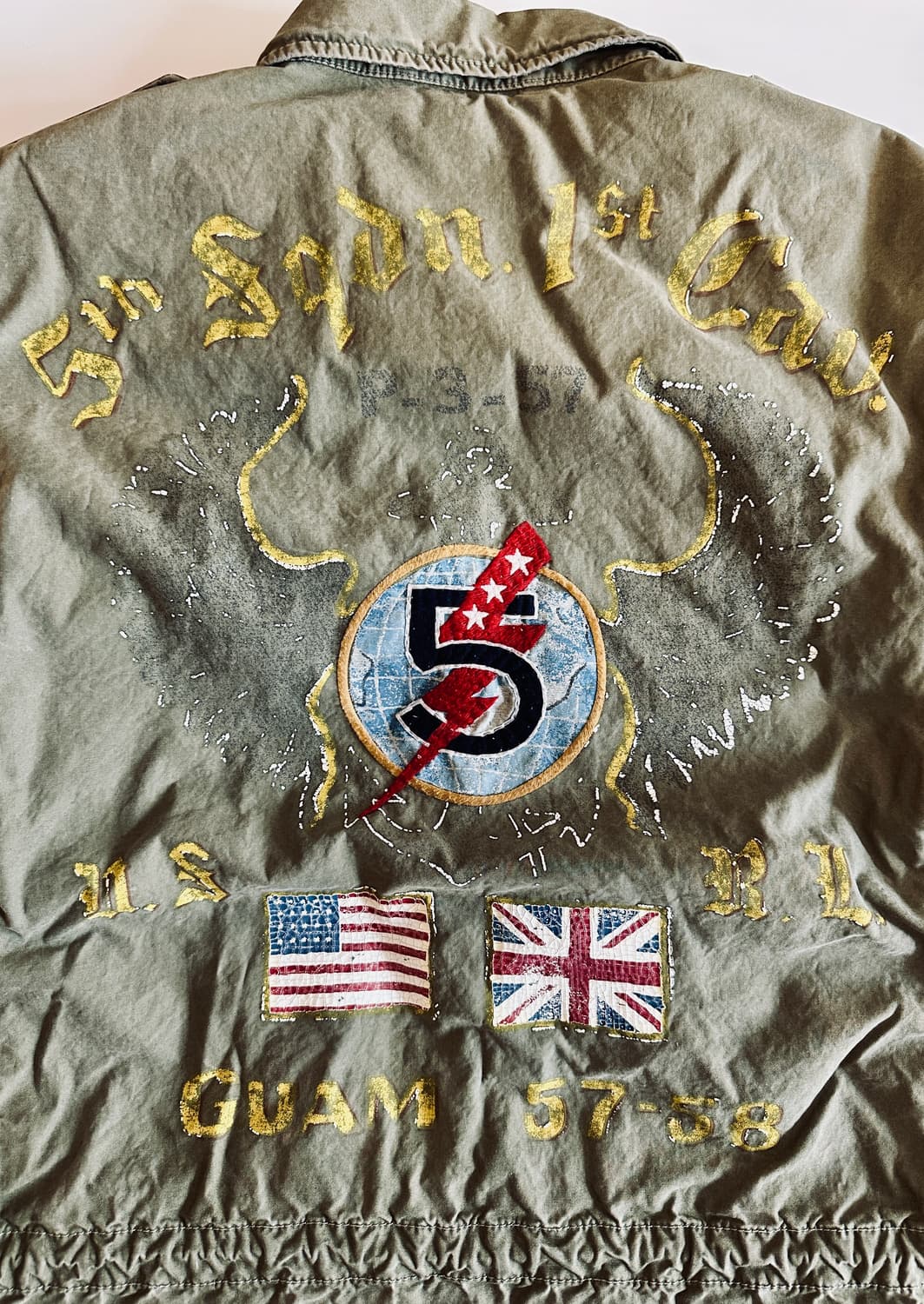 폴로 랄프로렌 M43 정글 퍼티크 자켓 M사이즈 신품 괌 야상 올드 모델 상품이미지7