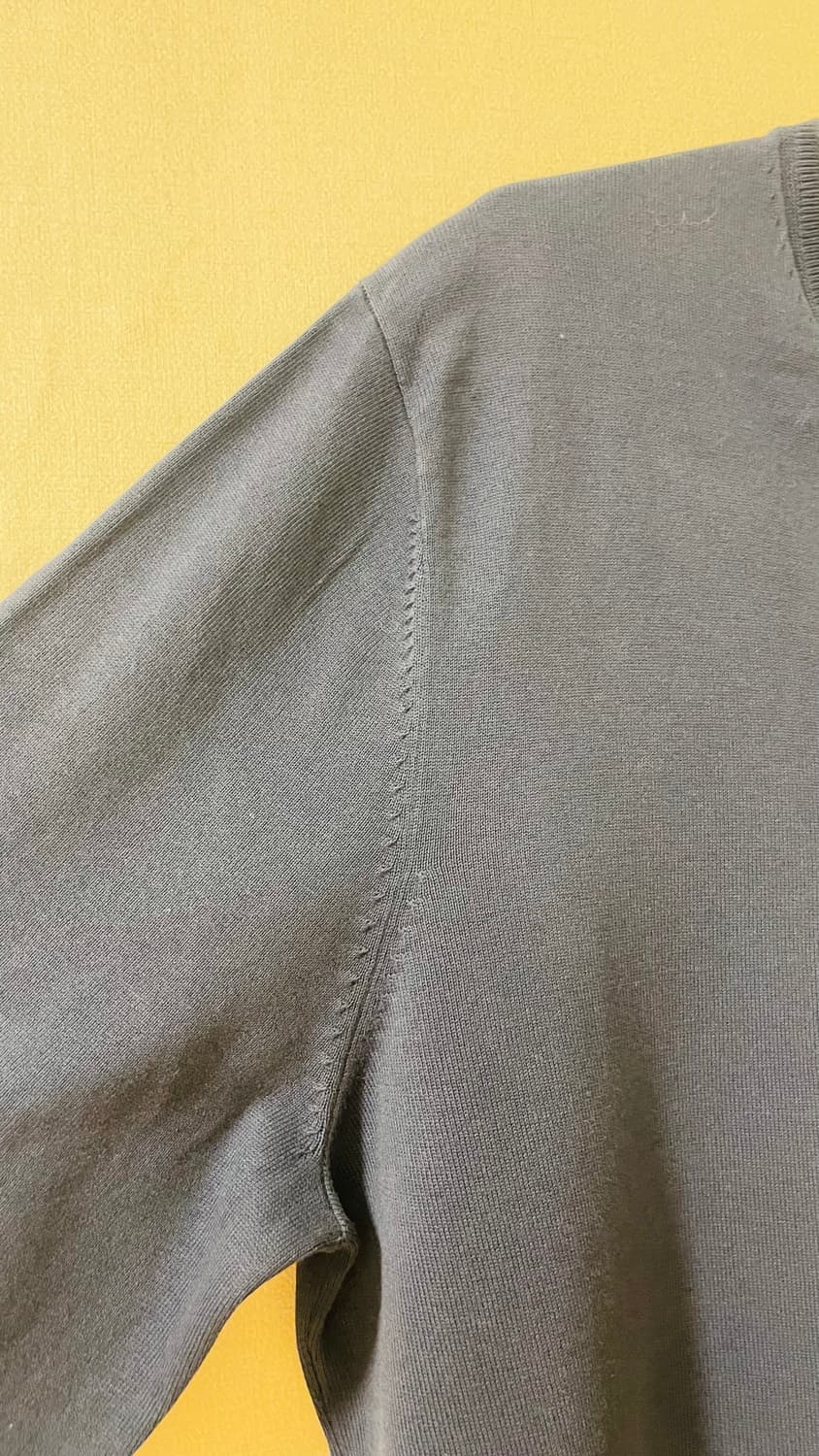 마씨모두띠 엑스트라파인 코튼 니트 XL 베이직한 기본템 활용도 굿💙 상품이미지5