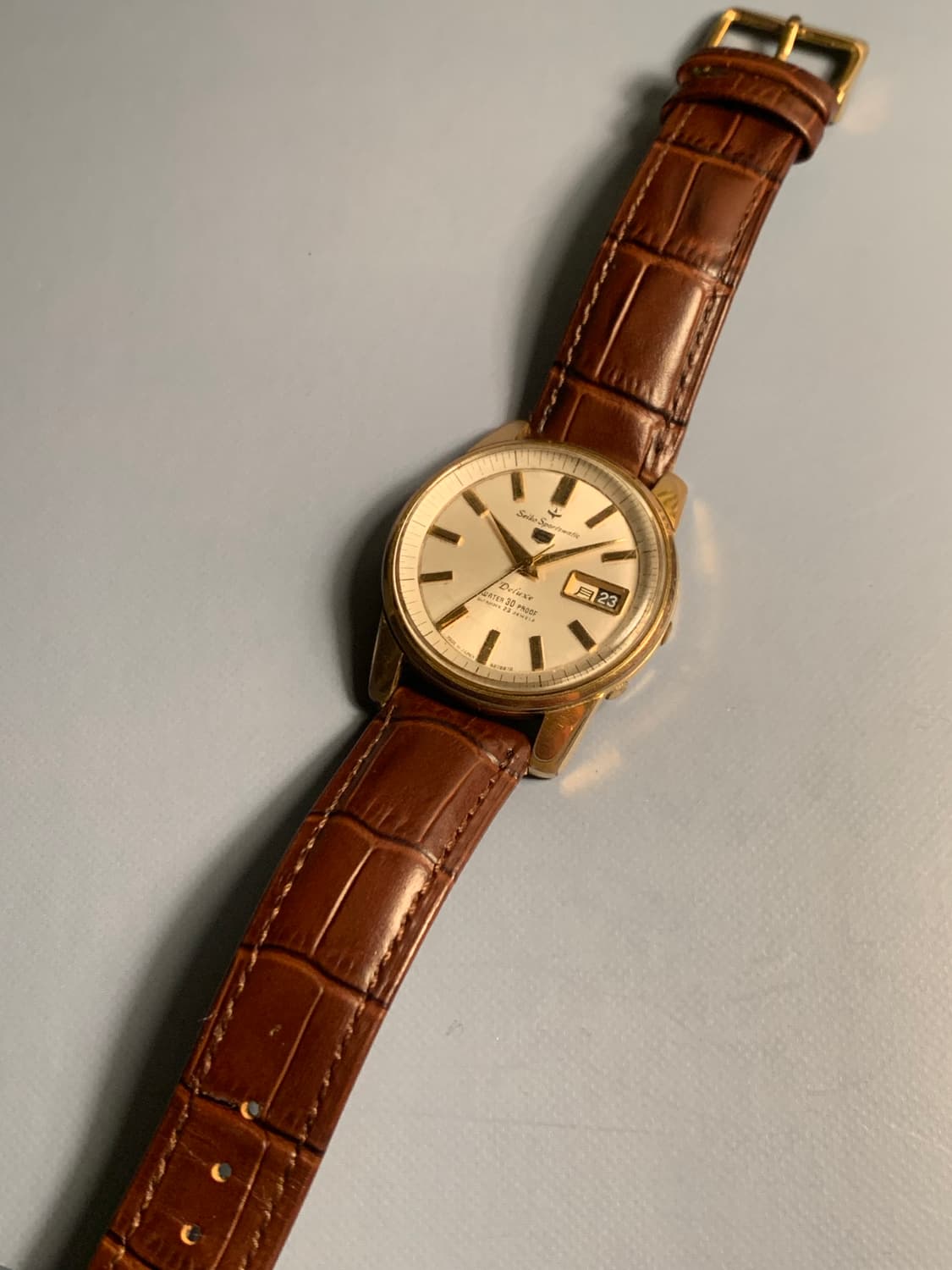 세이코 오토메틱 스포츠매틱 디럭스(Gold Plated 1964) 상품이미지3