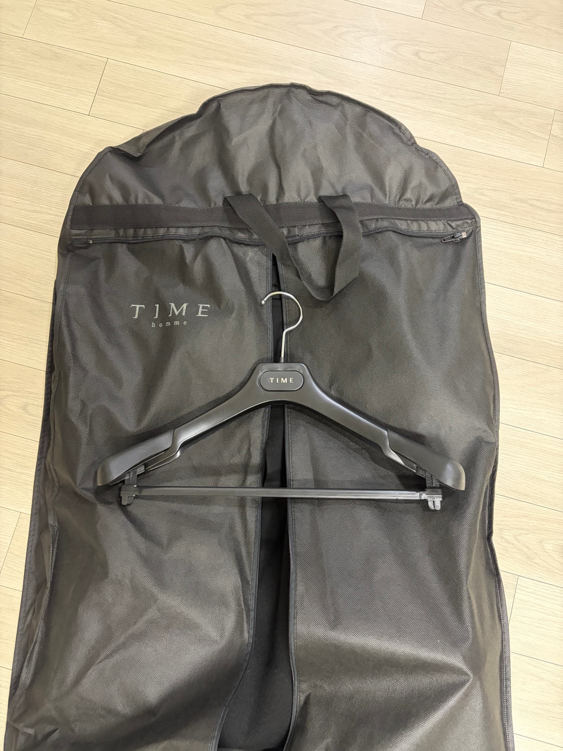 TIME 타임 블랙 건플랩 로브 코트  풀셋 상품이미지10