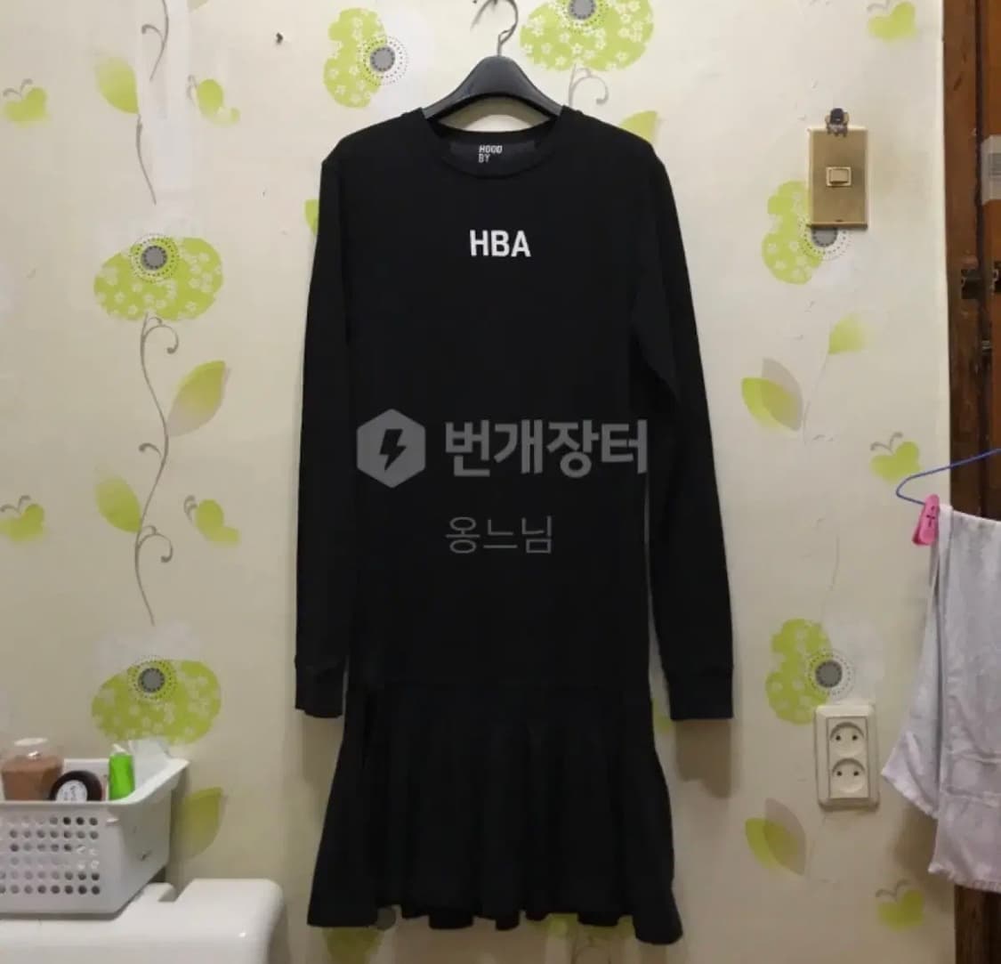 빈티지 hba 원피스 블랙  상품이미지5
