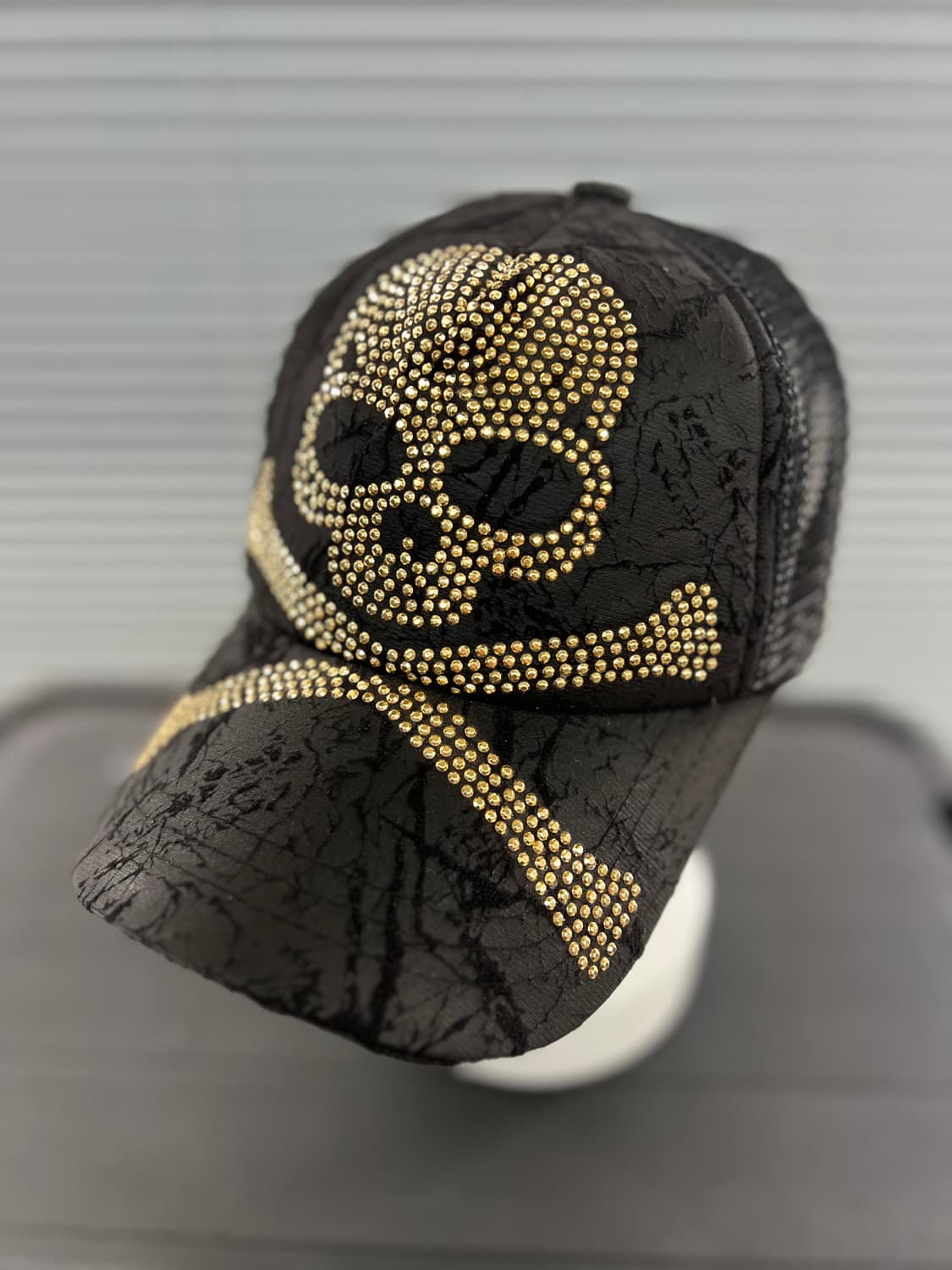 금박 스컬 매쉬캡  상품이미지2