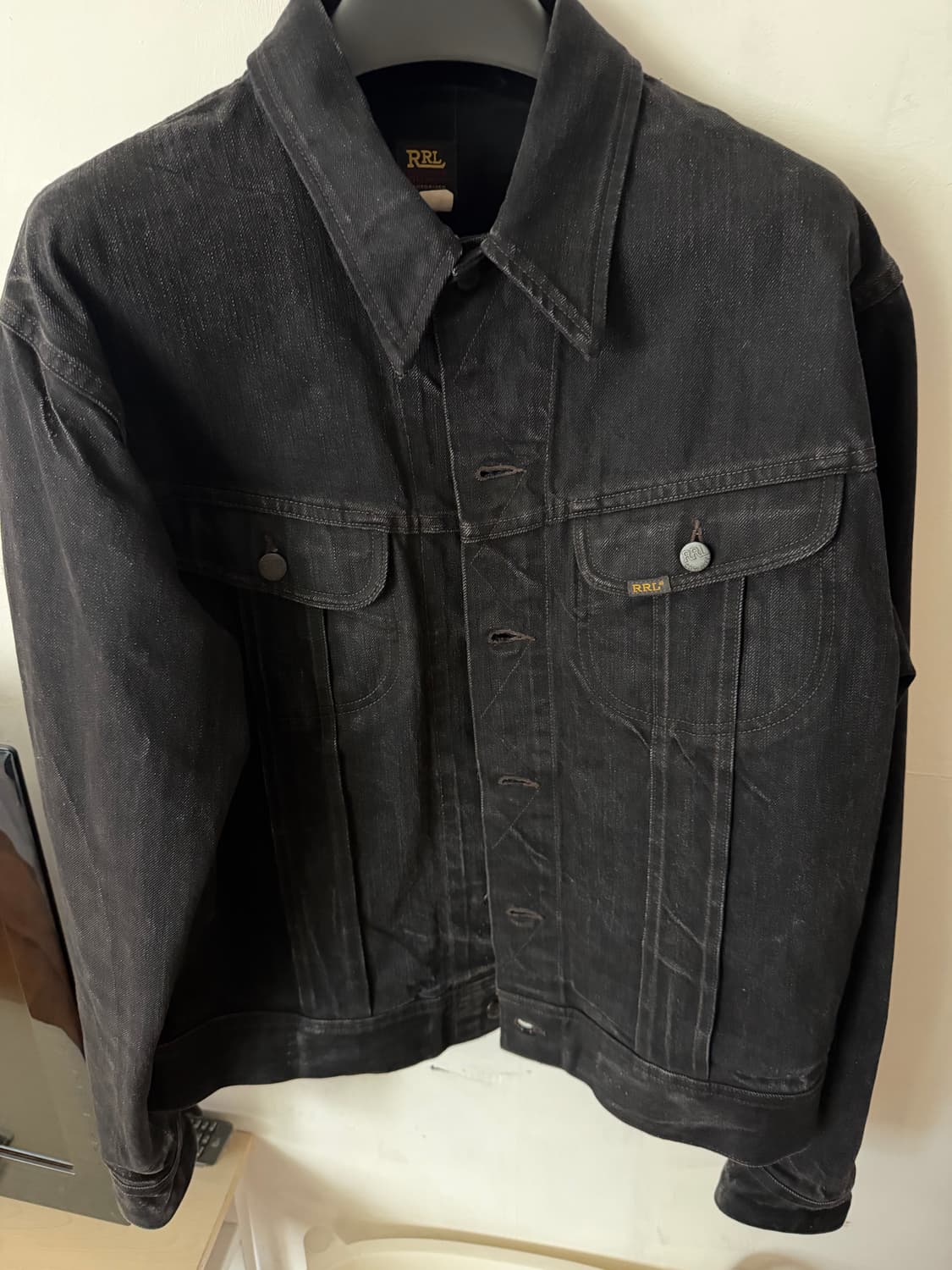 Rrl lot271 블랙 xl판매 상품이미지1