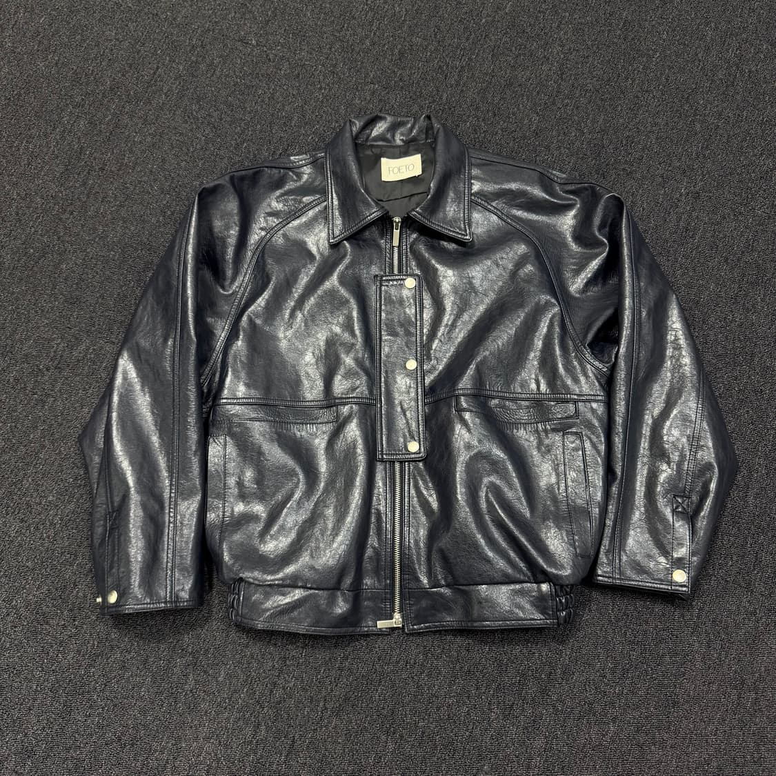FOETO 포에토 레더자켓 상품이미지1