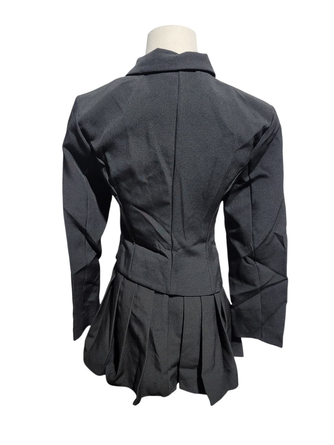 블랙원피스 투피스 오피스룩 하객룩 세미정장 44~55 상품이미지7