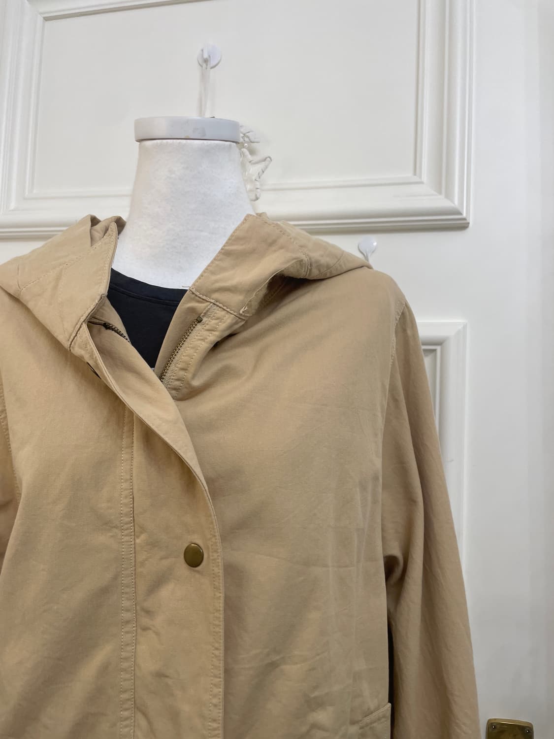 beige cotton back bow jacket(size-F) 상품이미지8