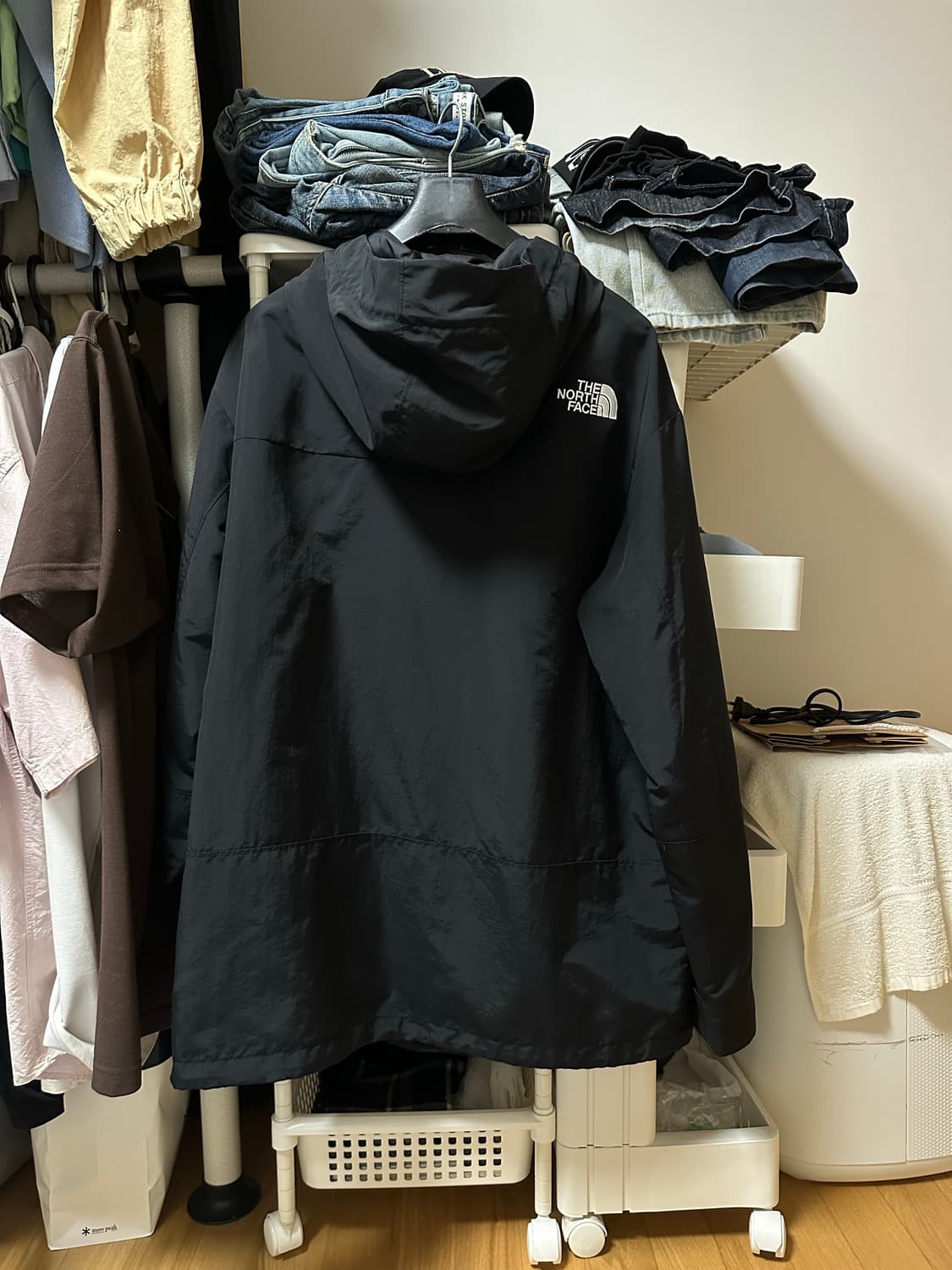 노스페이스 화이트라벨 마티스 바람막이 xl 상품이미지2