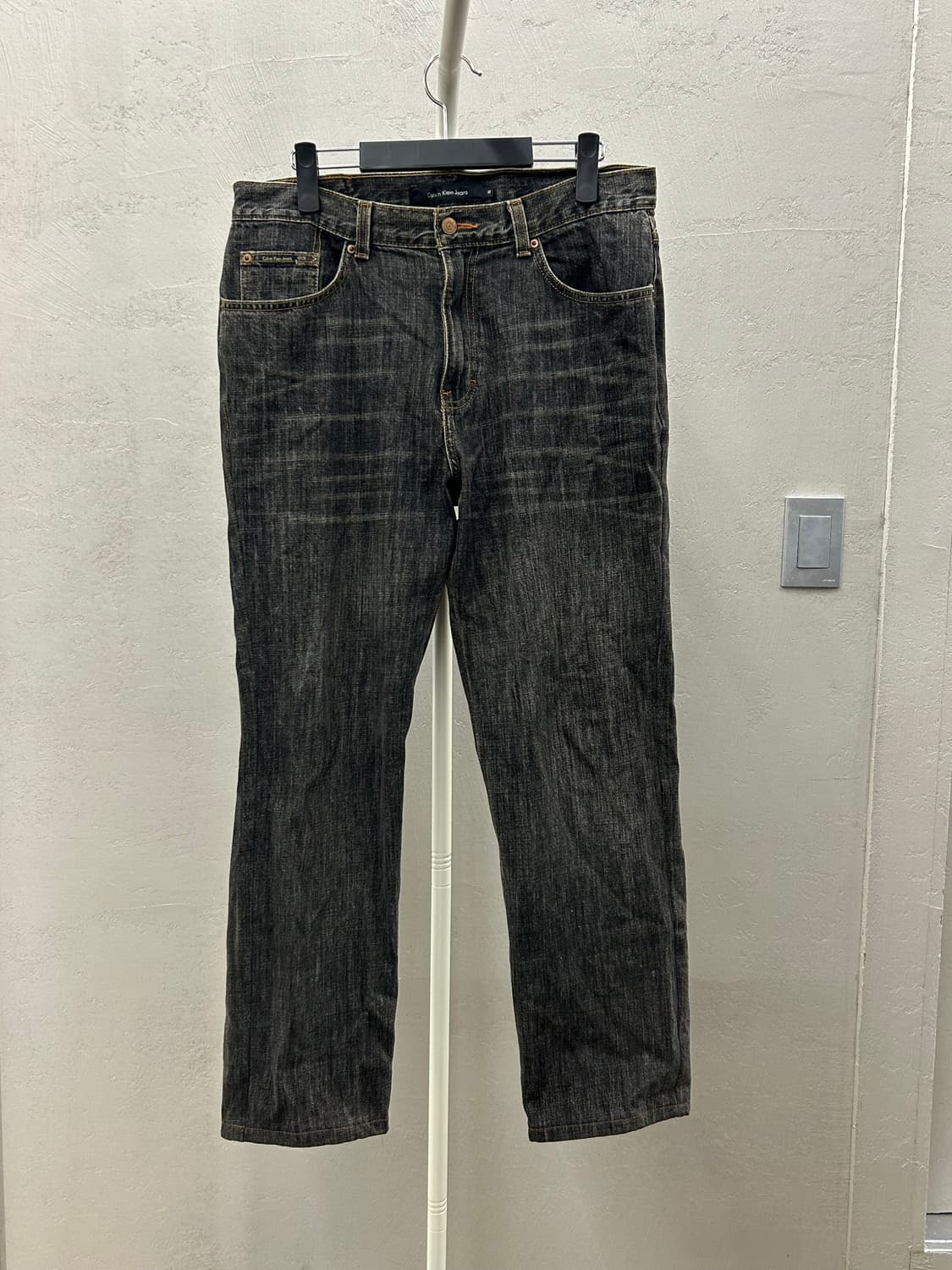 캘빈클라인 진 블랙 데님 청바지 상품이미지2