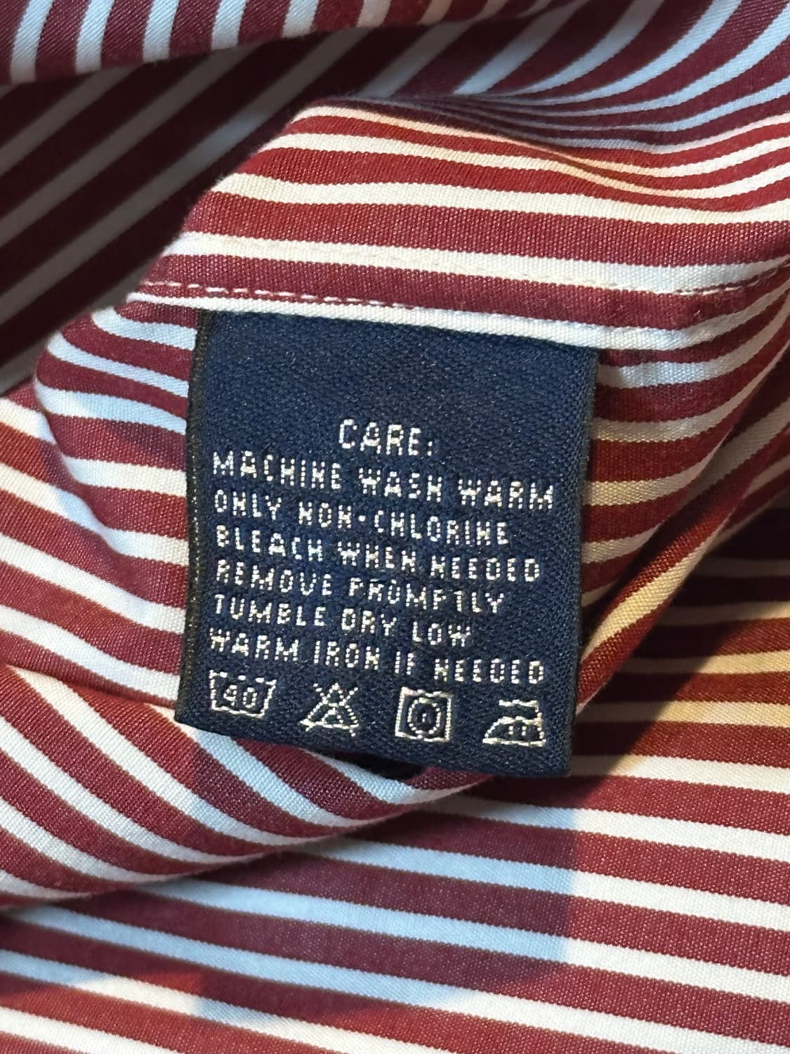 폴로 스포츠 슬림핏 레드포니 스트라이프 셔츠 여성 6호 상품이미지5