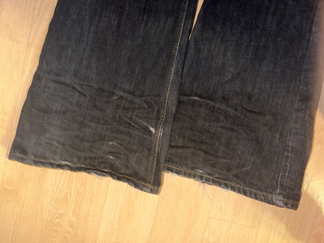 Omo 글리터 코티드 플레어진 상품이미지5