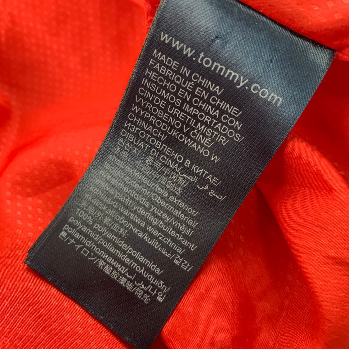 타미진스 컬러블록 덕다운 패딩 자켓 상품이미지7