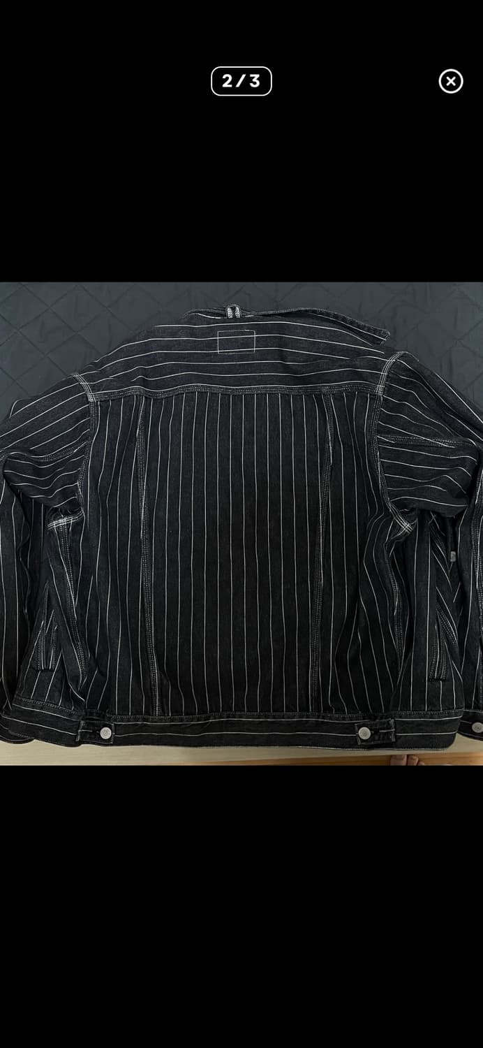 칼하트 윕 올리언 스트라이프 자켓 m 상품이미지2