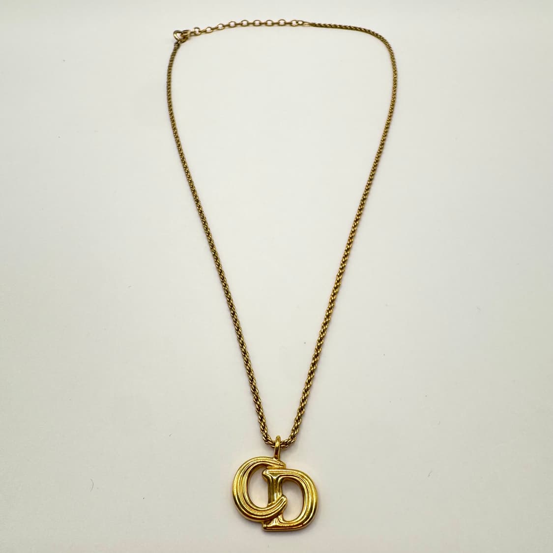 디올 CD 시그니처 펜던트 목걸이 상품이미지5