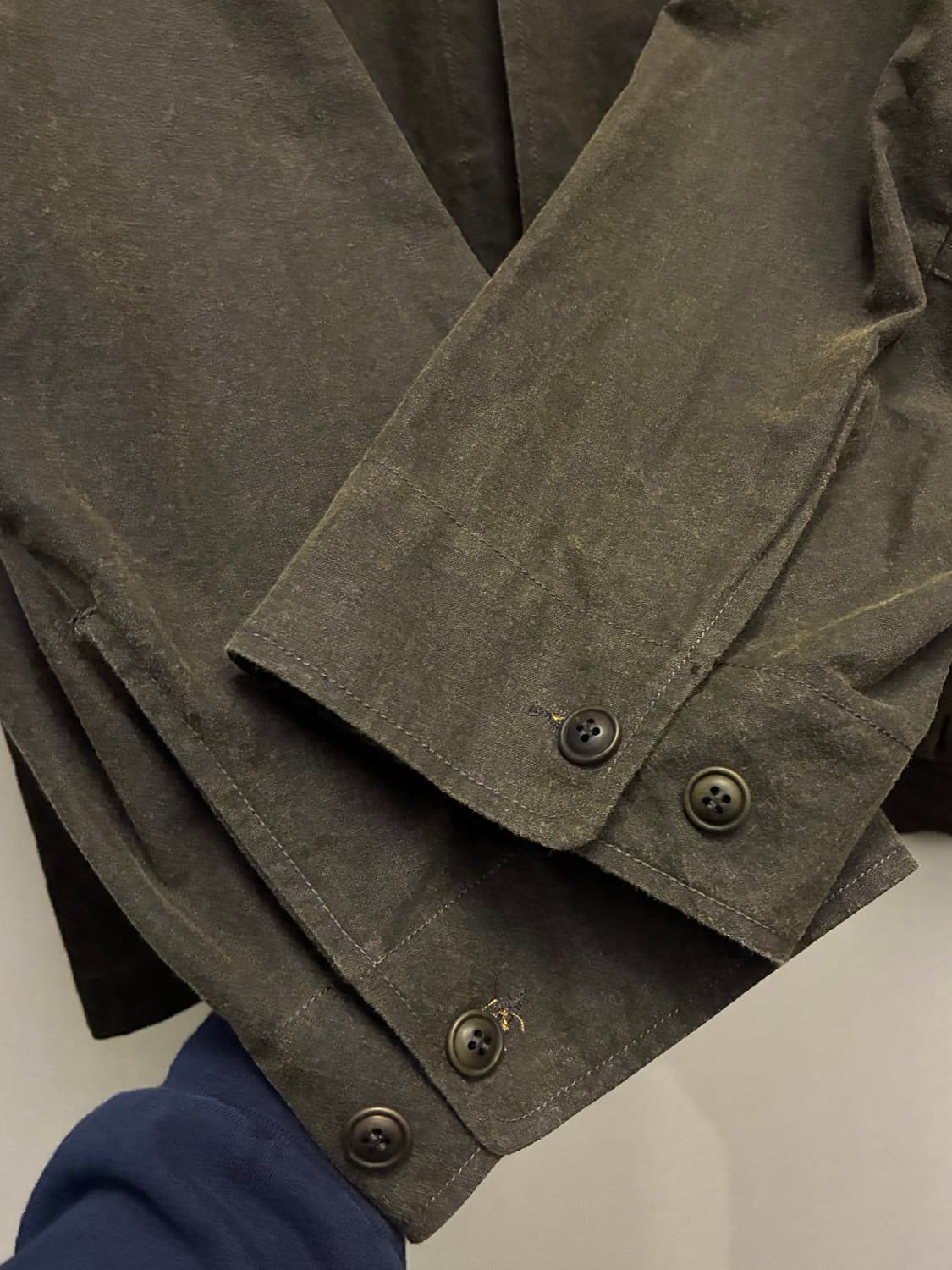 (3/105)rough side 러프사이드 코튼 체이서 헌팅자켓 올리브 상품이미지4