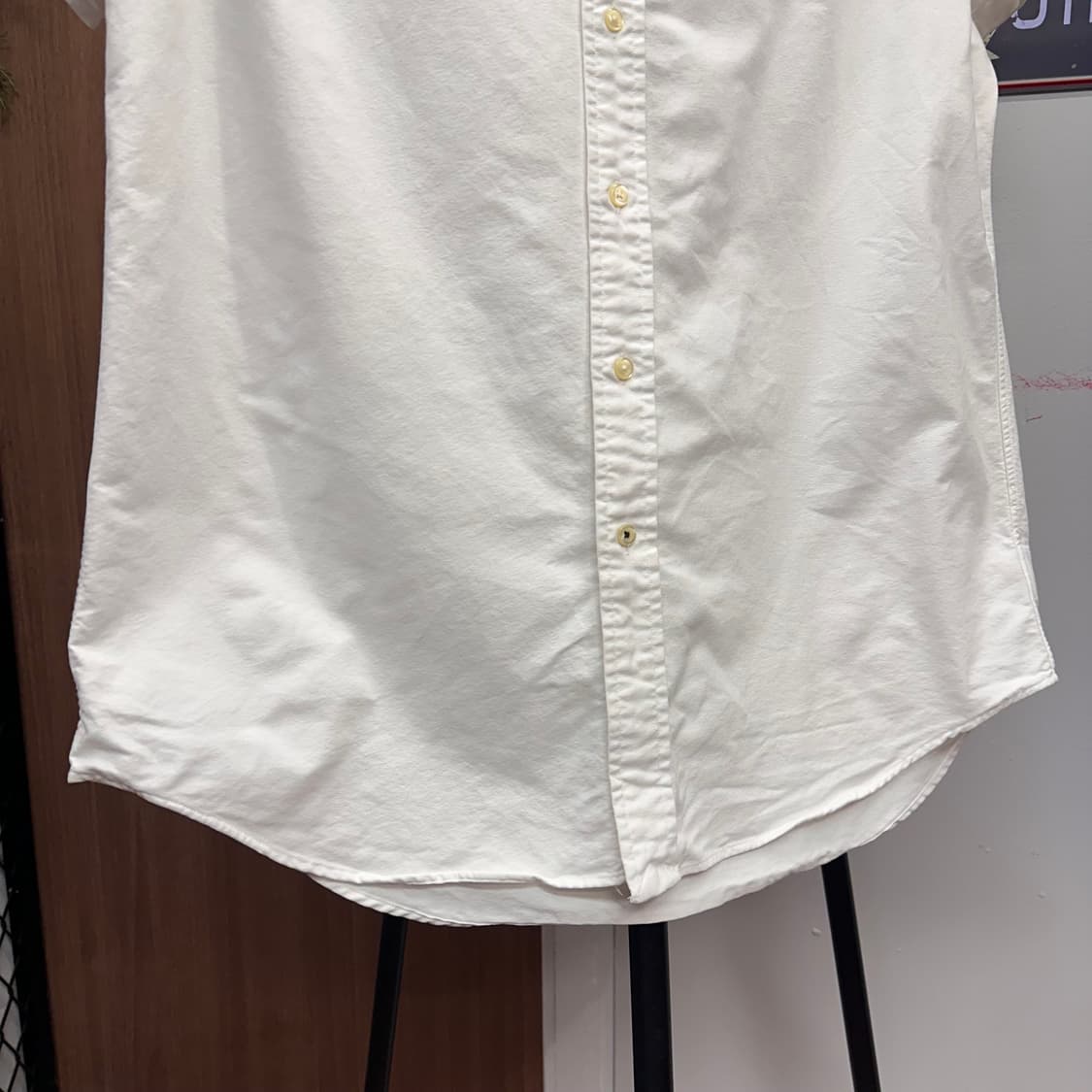 Polo Big Pony White Solid Shirt 상품이미지4