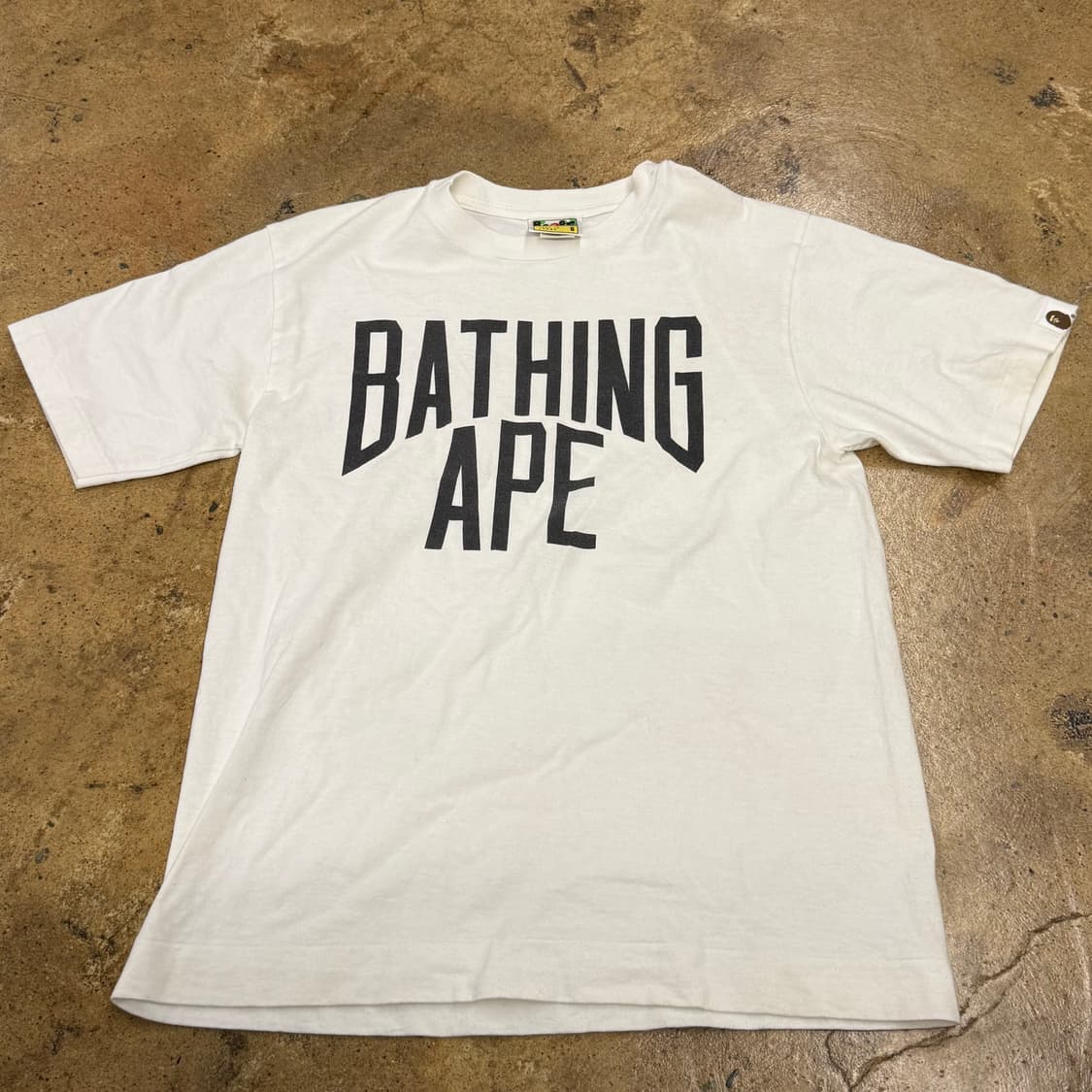 베이프 2007 A BATHING APE 화이트 반팔 티 상품이미지2
