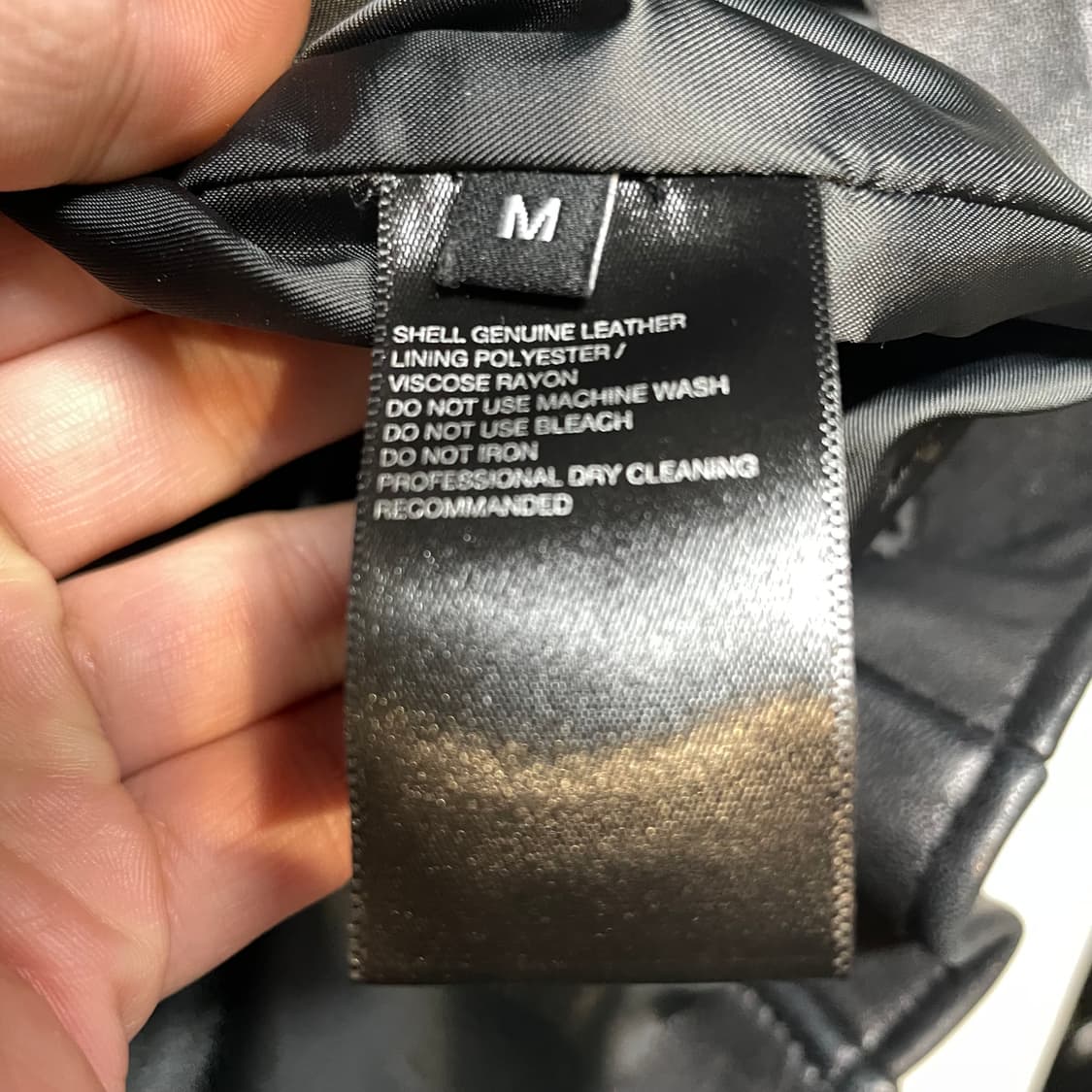 비바스튜디오 리얼 레더 라이더 자켓 상품이미지5