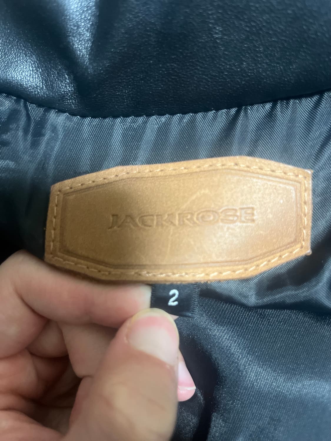 Jack Rose Racoon fur lamb leather puffer 상품이미지2