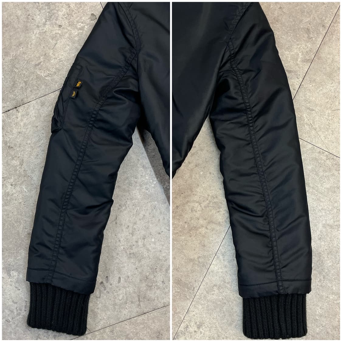 알파인더스트리 X 벤스 50주년 ma1 자켓 블랙 M #csz2480 상품이미지7