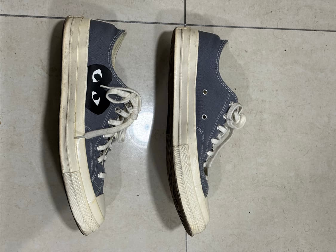 꼼데 컨버스 블루/그레이 300 상품이미지9