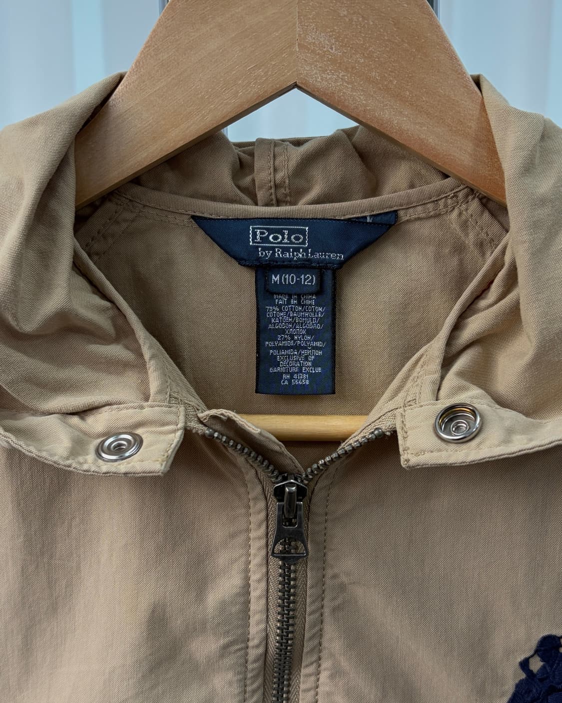 [M/10-12]폴로 랄프로렌 빅포니 치프키프 코튼 후드 자켓 상품이미지5