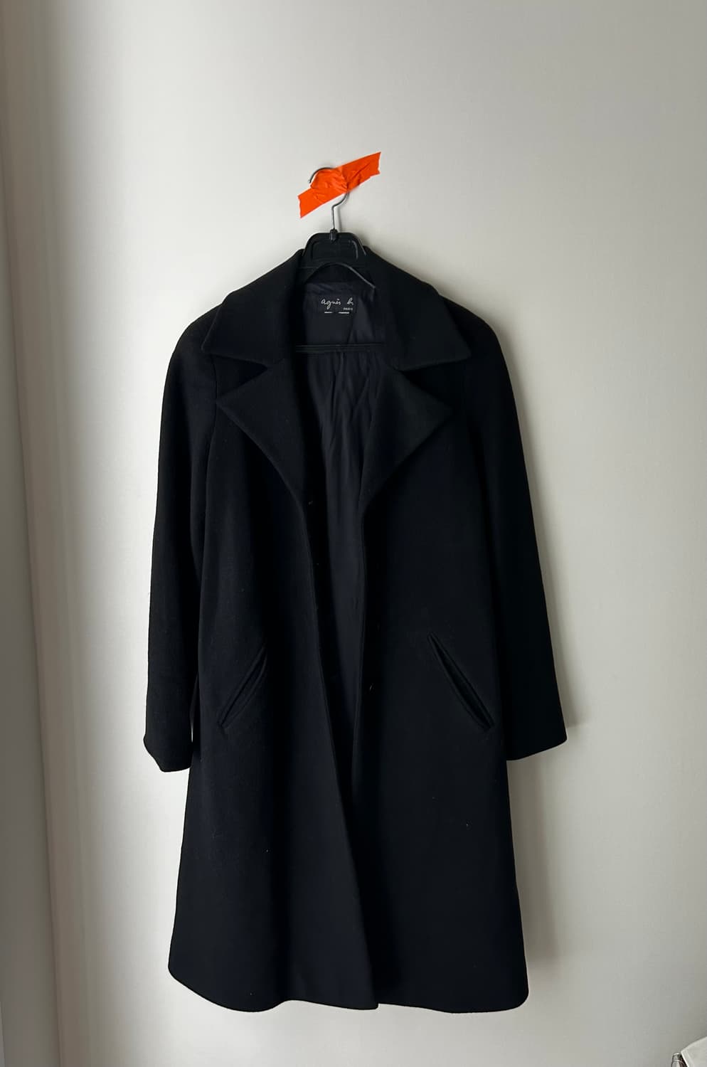 Agnes b 아네스베 플레어 울 코트 상품이미지1