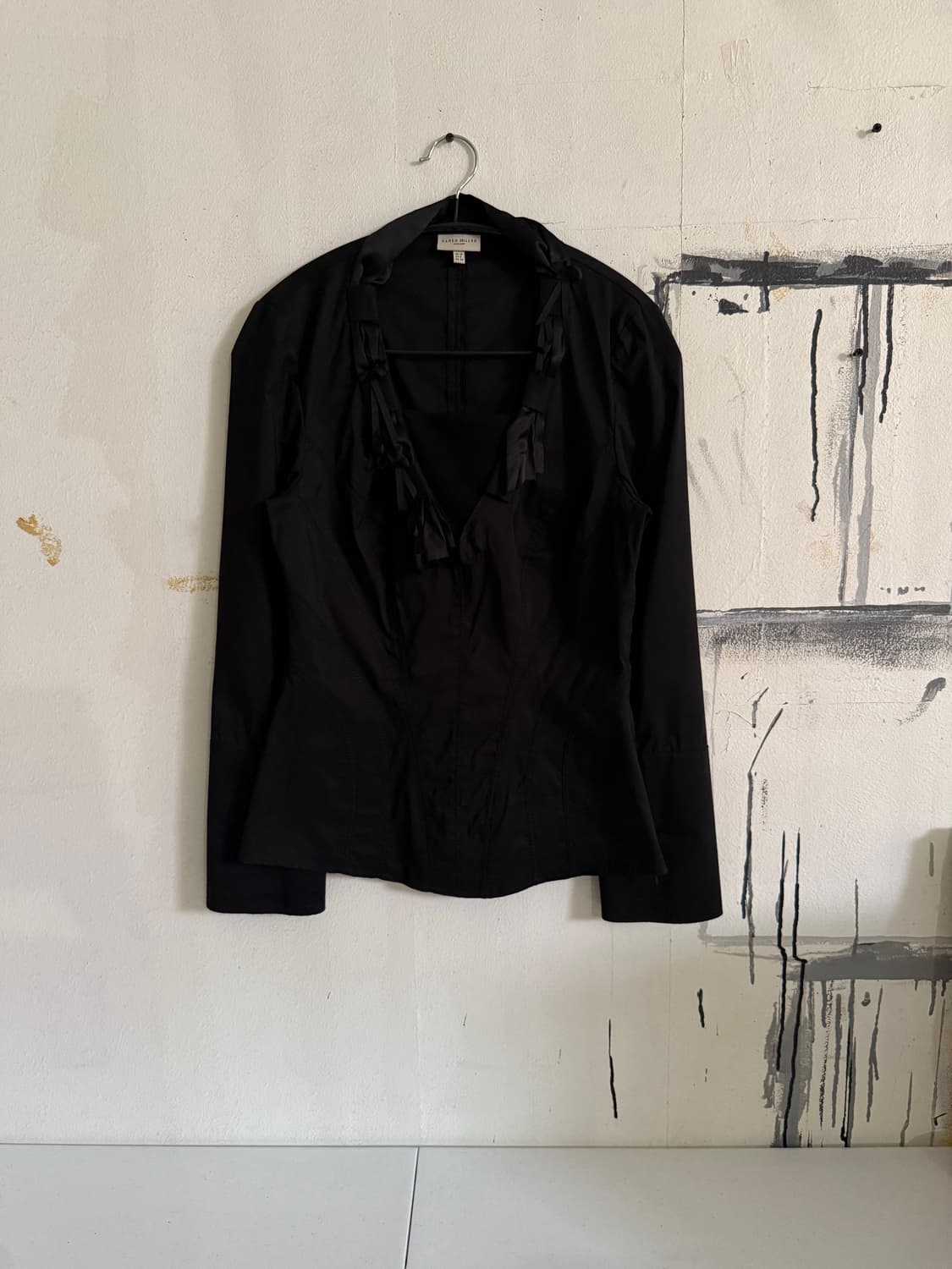 Karen millen ribbon blouse 상품이미지1