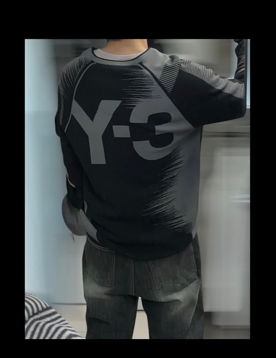 Y-3 로고 니트 상품이미지3