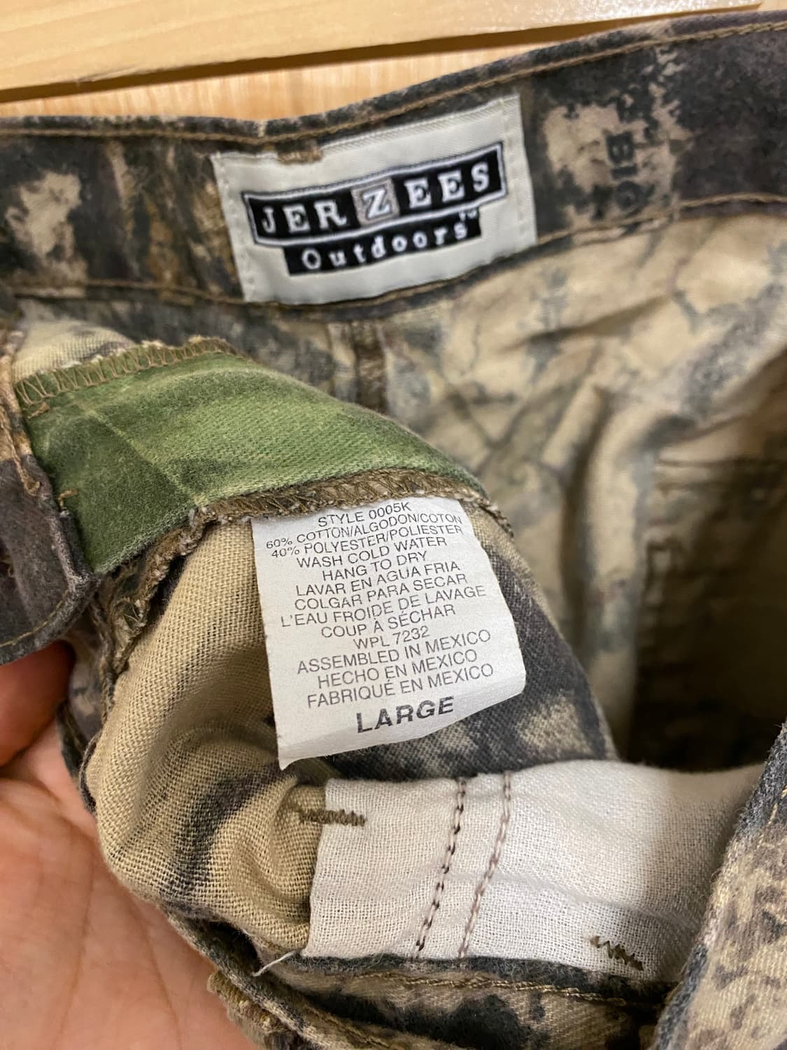 90's JERZEES Outdoors real tree pants 상품이미지10