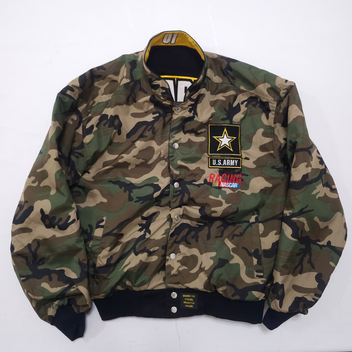 제프해밀턴 U.S ARMY 리버시블 레이싱 자켓 상품이미지4