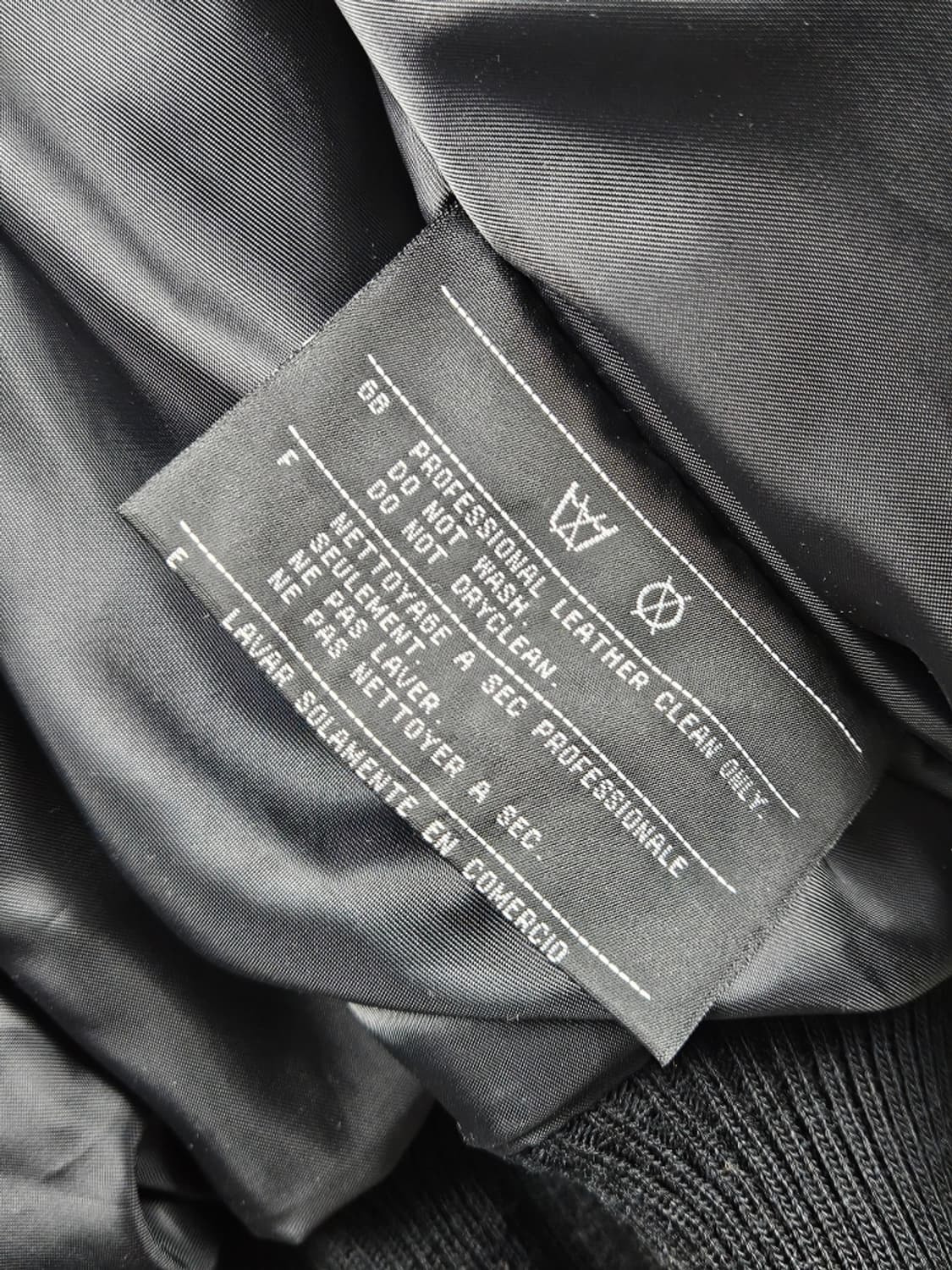 할리데이비슨 모터사이클 배색 봄버 가죽 자켓 ( L ) / 11108 상품이미지8