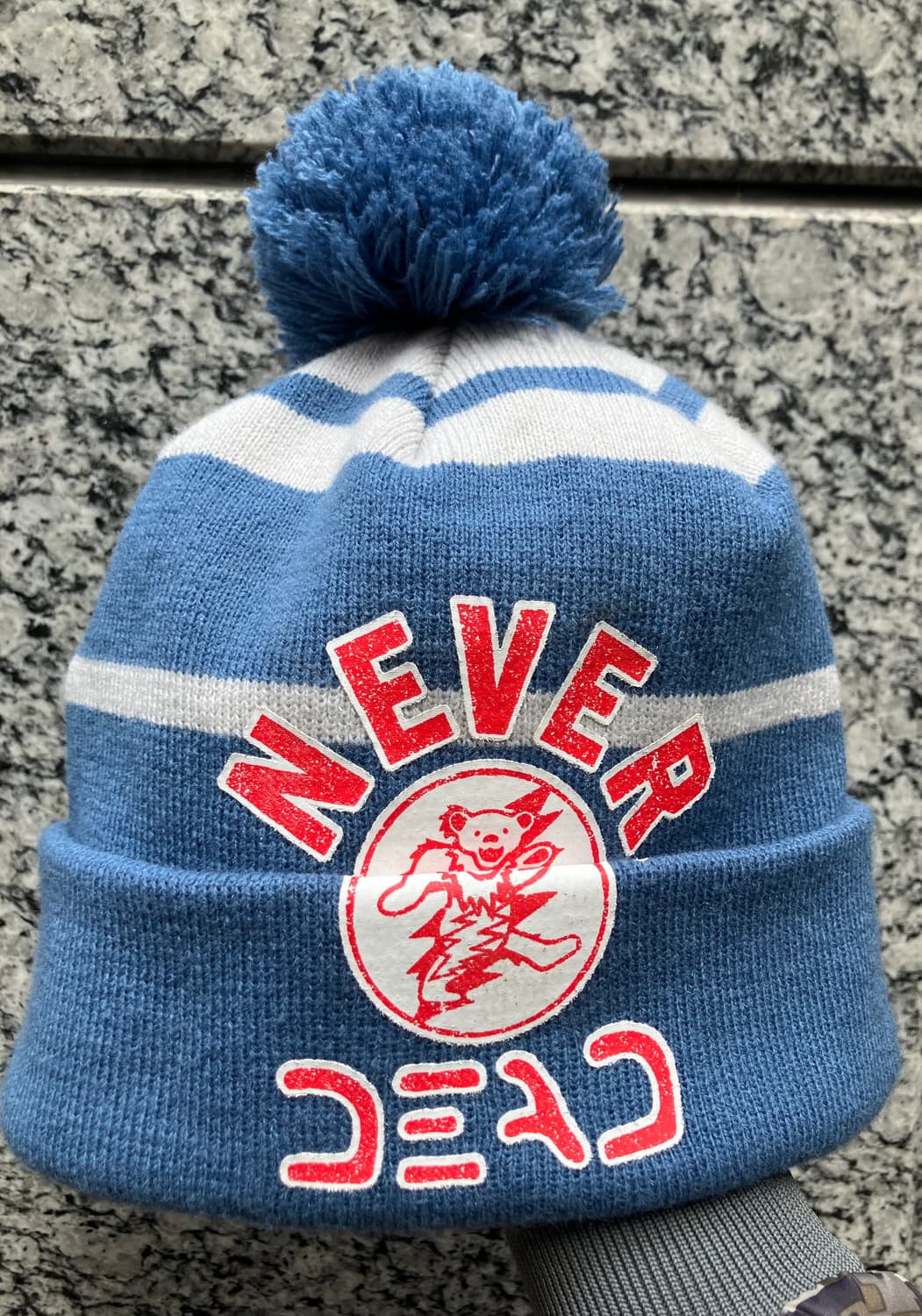 디스이즈네버댓 x 그레이트풀데드 비니 블루 상품이미지1