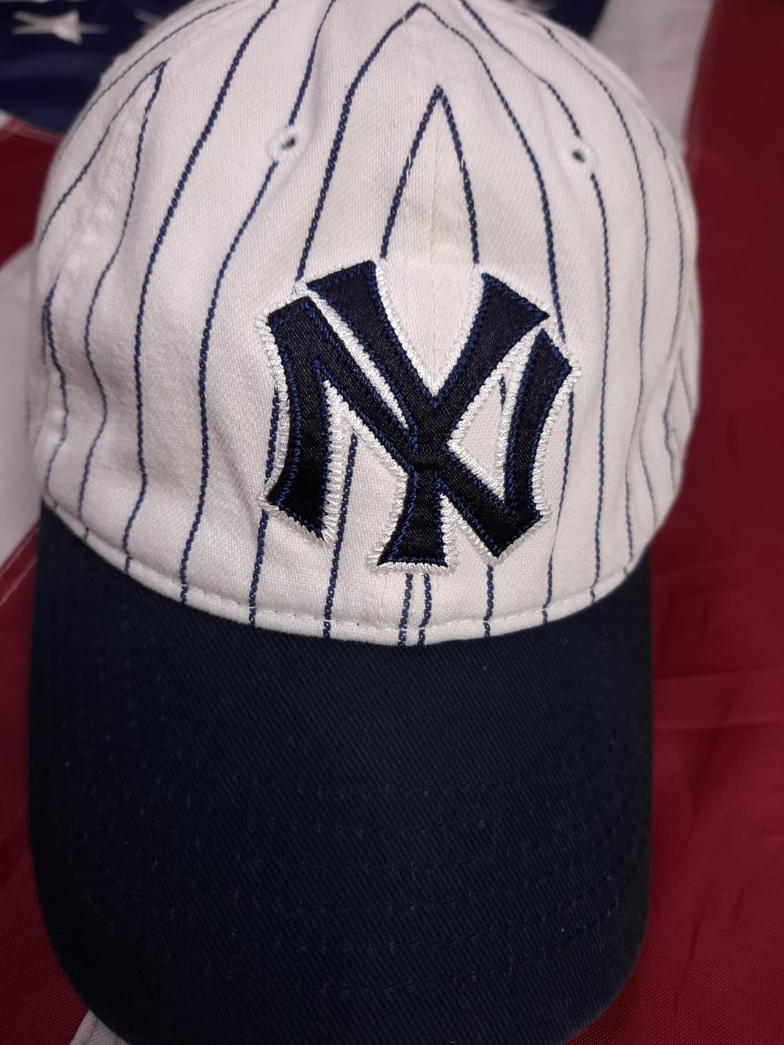 오리지날 MLB 뉴욕 양키스 스트라이프 볼캡 상품이미지2