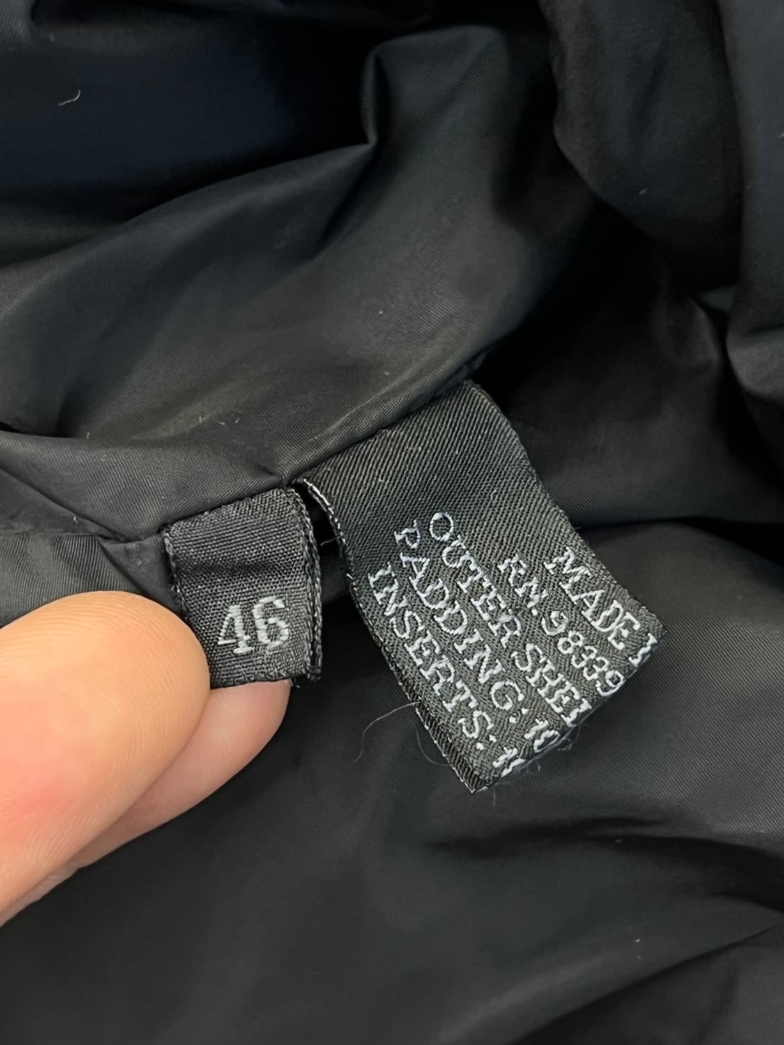 프라다 99FW 나일론 후드 더플 코트 상품이미지6