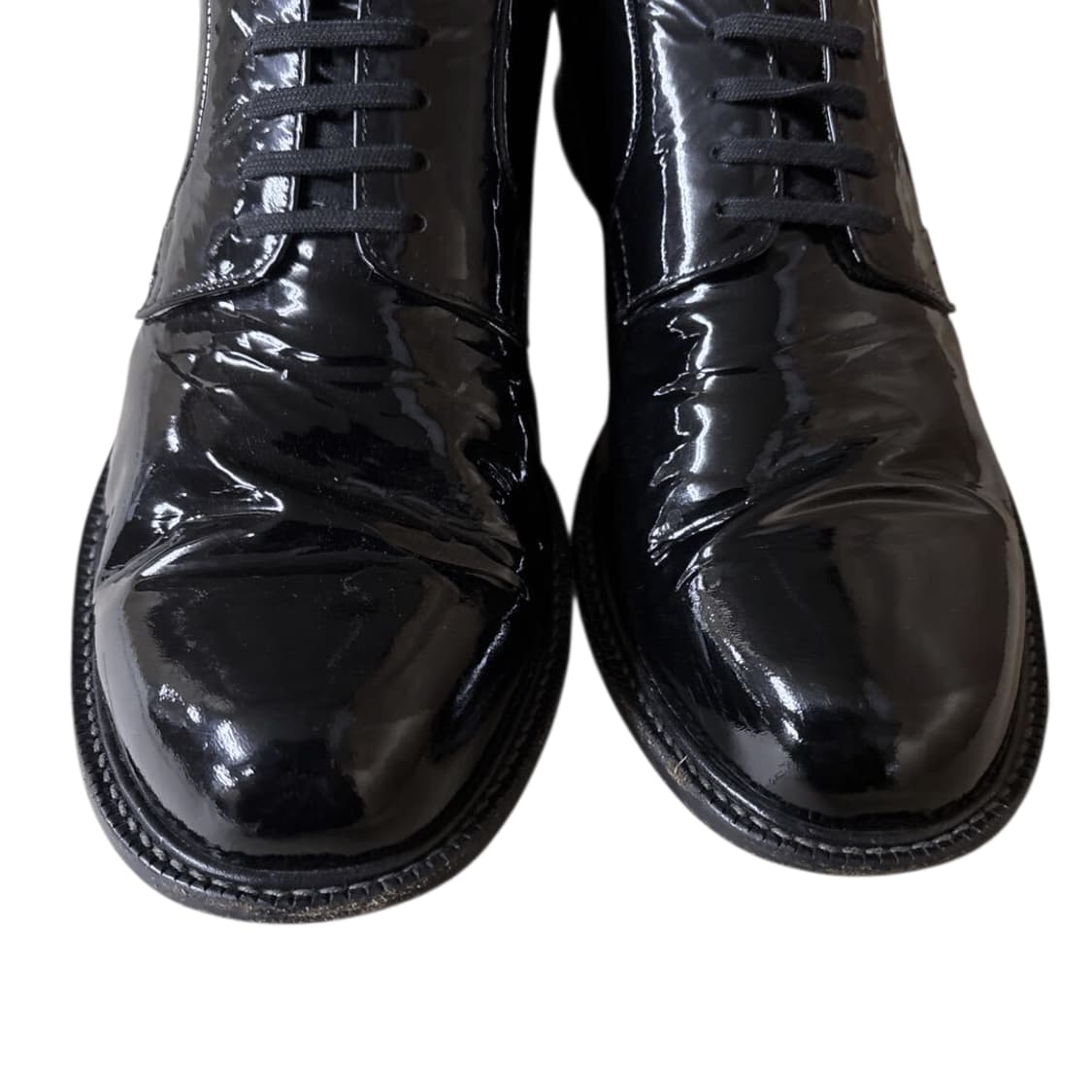 꼼데가르송 트리콧 에나멜 드레스슈즈 레이디스 상품이미지4