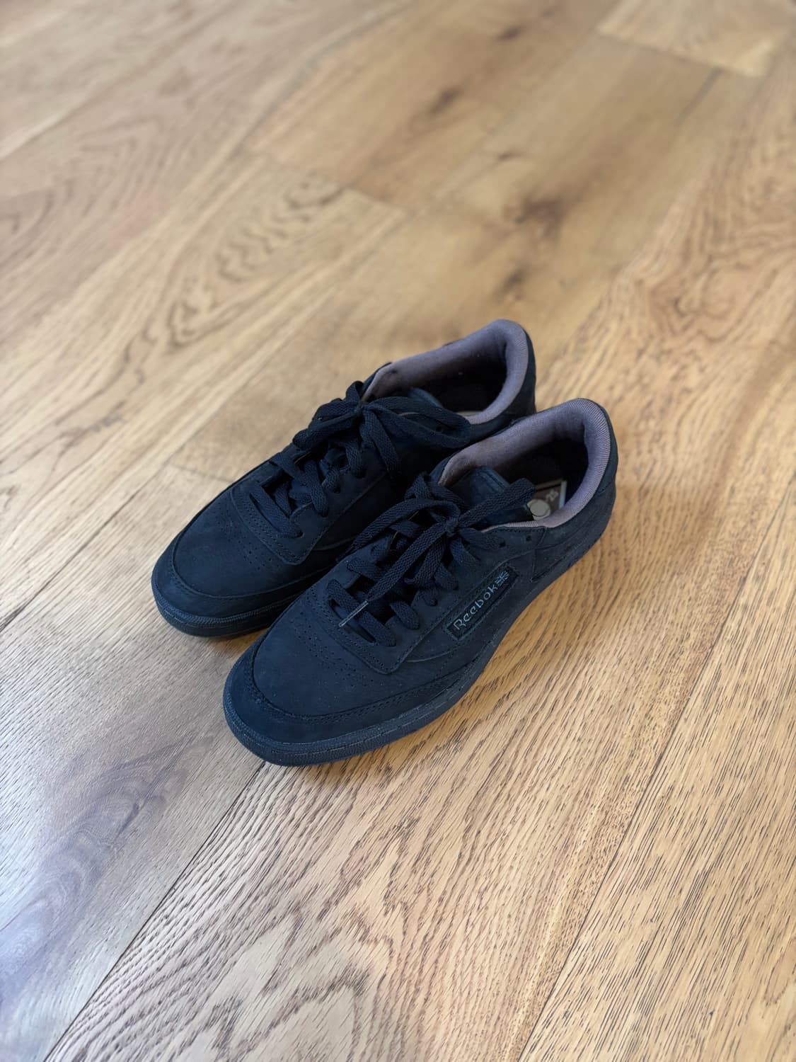 리복 클럽C 워시드 블랙 상품이미지1