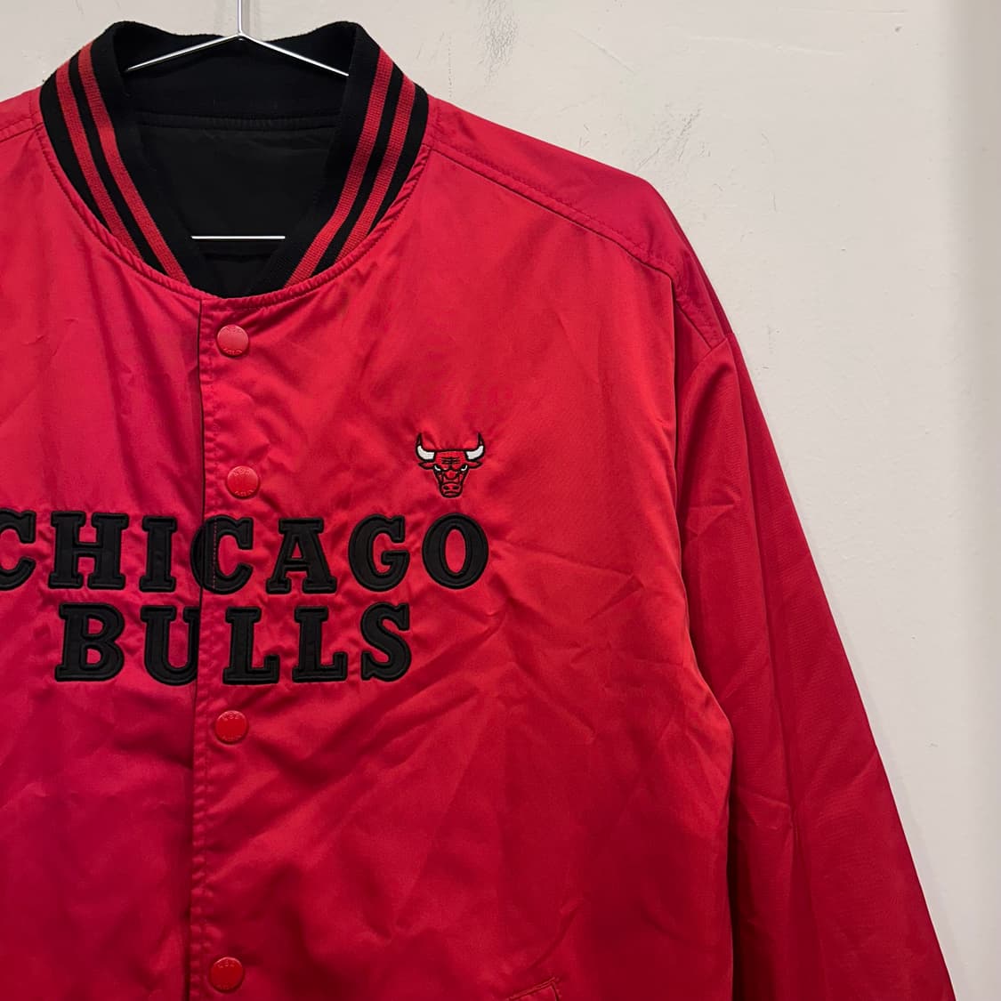 NBA 시카고불스 리버시블 바시티 자켓 상품이미지1