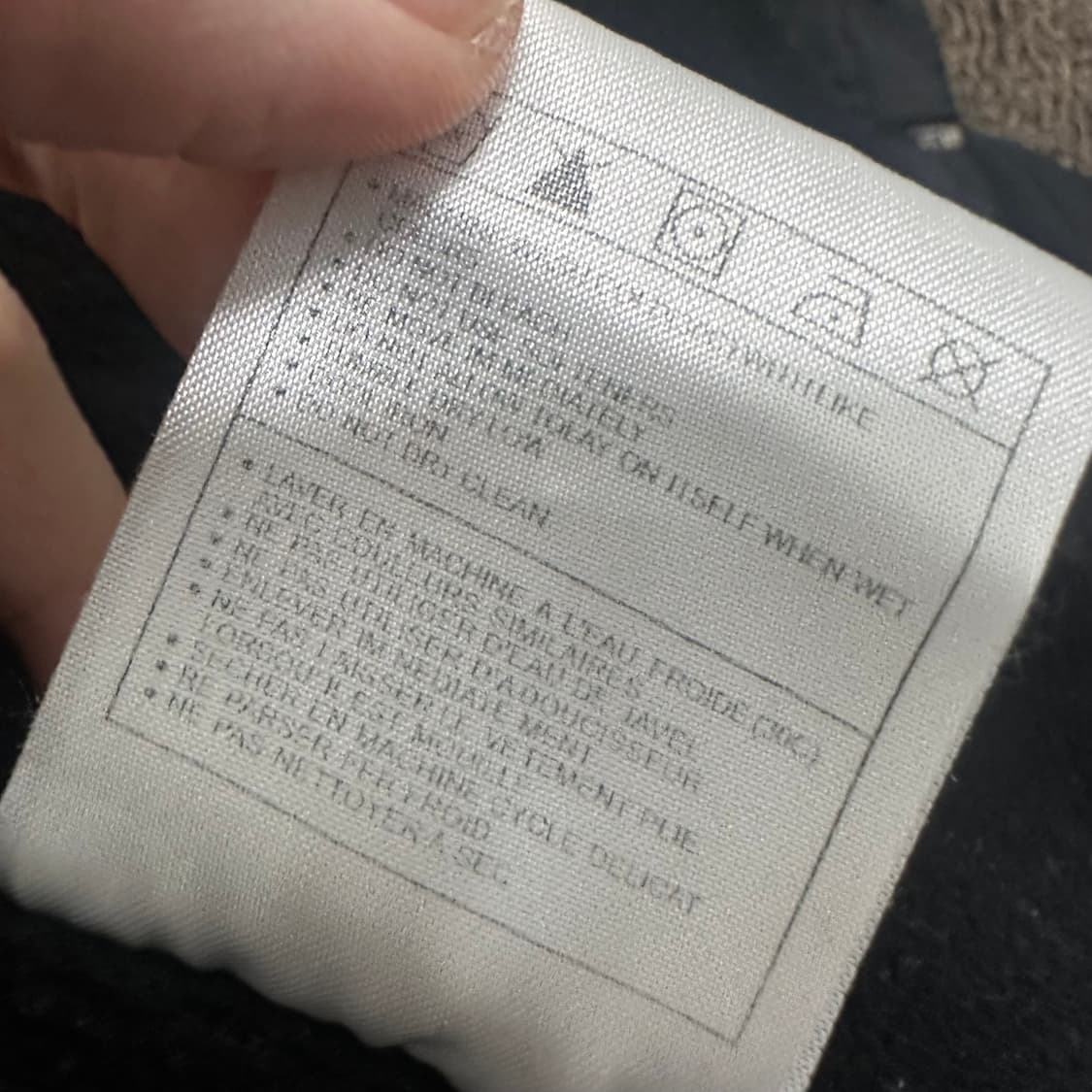 NIKE 나이키 기모 바람막이 자켓 블랙 2XL 상품이미지9