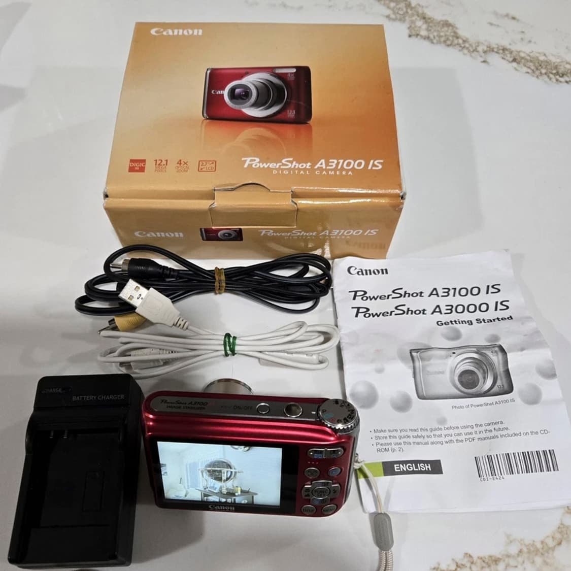 레어✧･ﾟCanon Powershot A3100is 캐논 파워샷 디카 상품이미지10